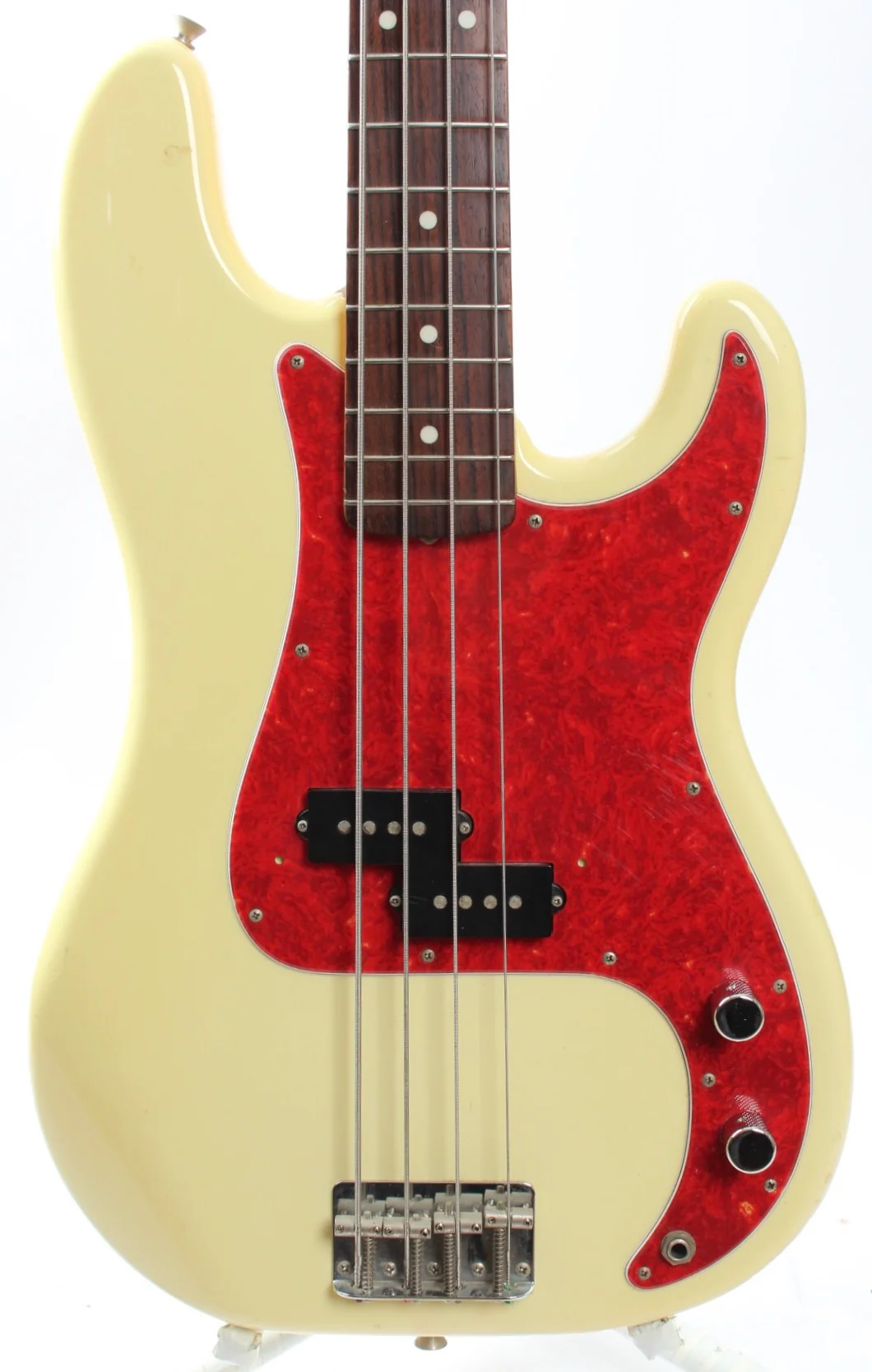 1994 Fender Precision Bass '62 Reissue vintage white - Image 2