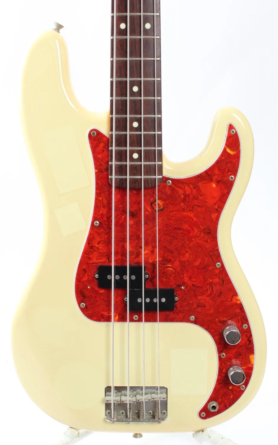 1994 Fender Precision Bass 62 Reissue vintage white - Image 2