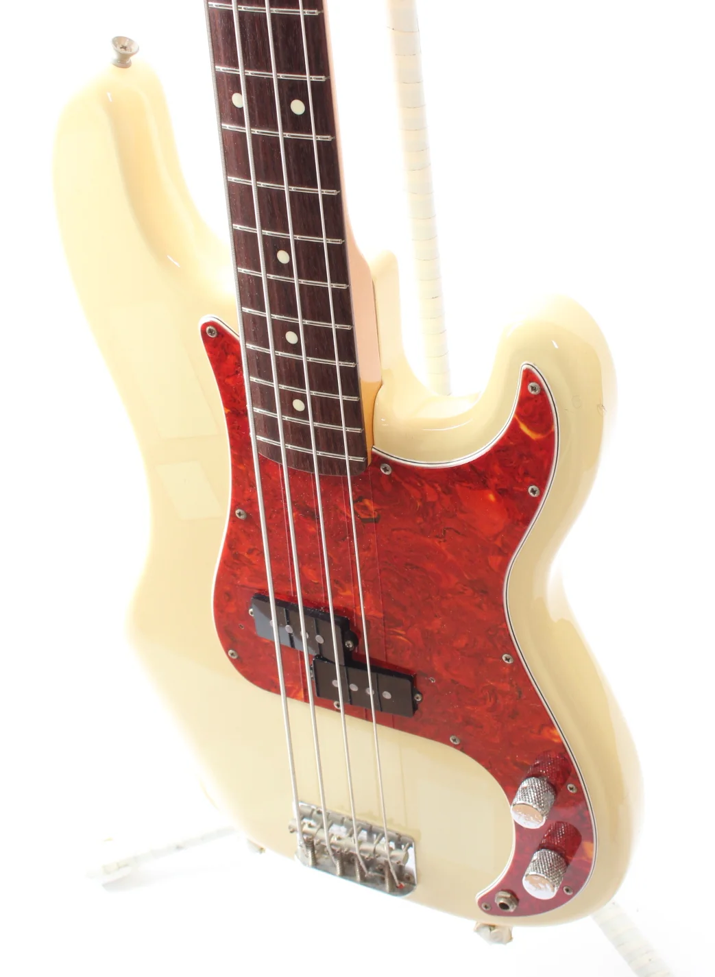1994 Fender Precision Bass 62 Reissue vintage white - Image 3