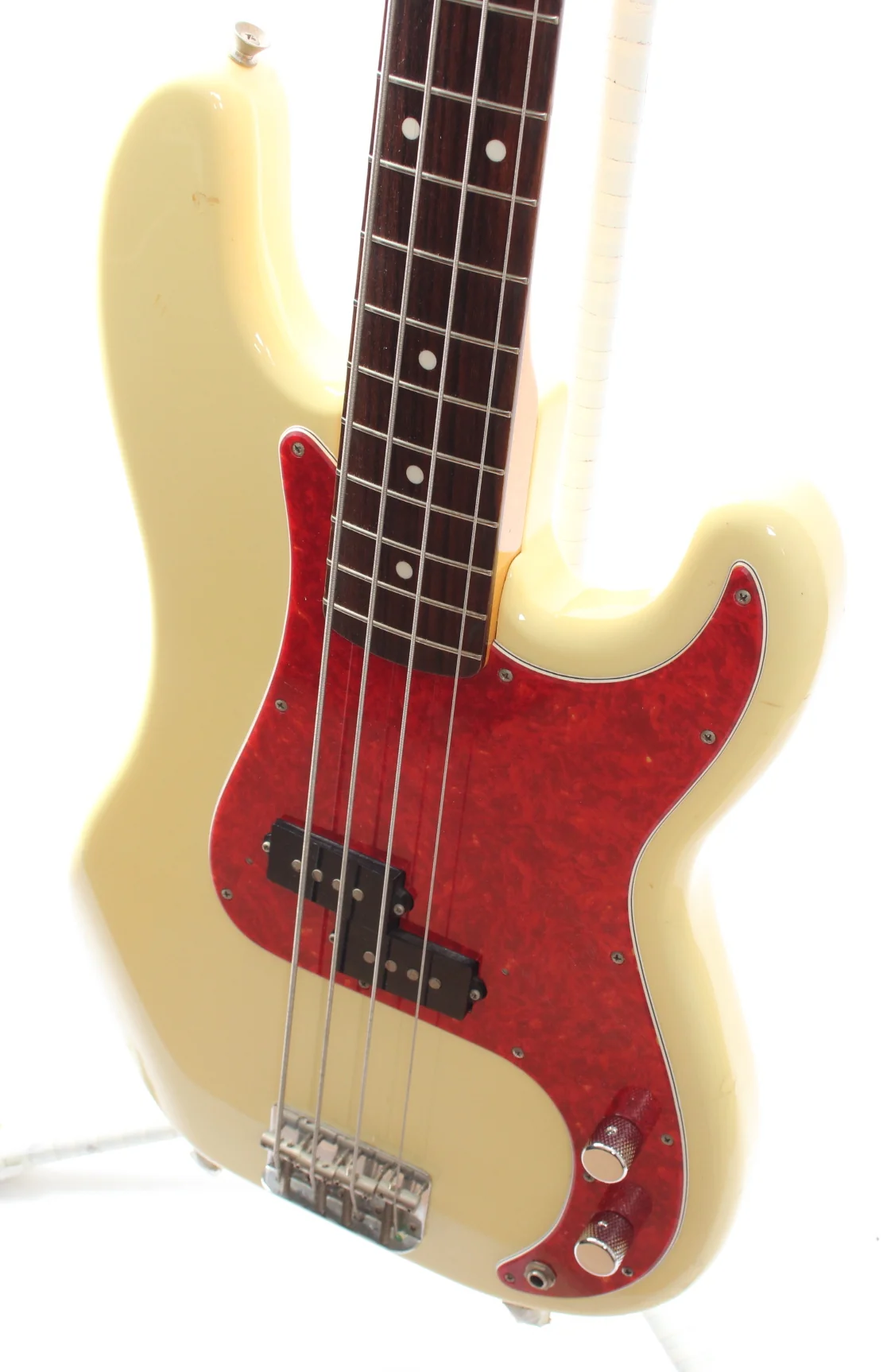 1994 Fender Precision Bass '62 Reissue vintage white - Image 3