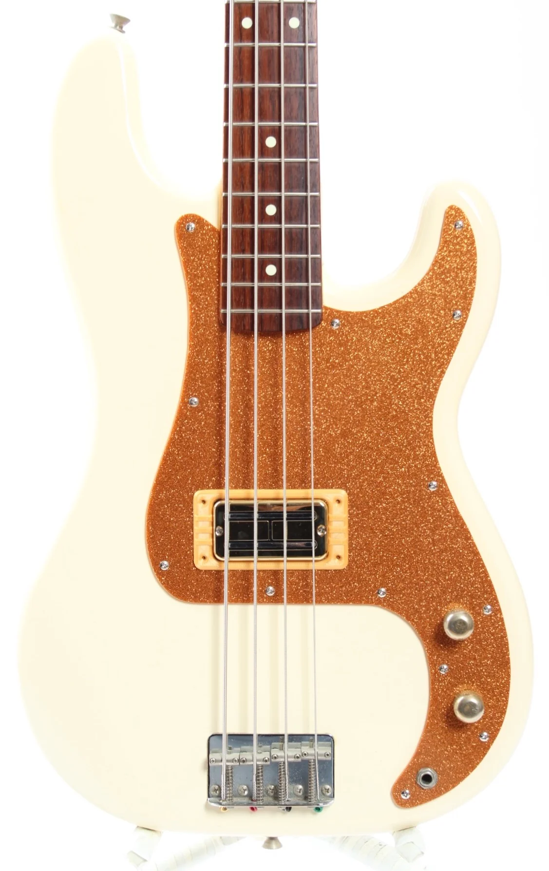 1994 Fender Precision Bass vintage white Supertron pickup - Image 2