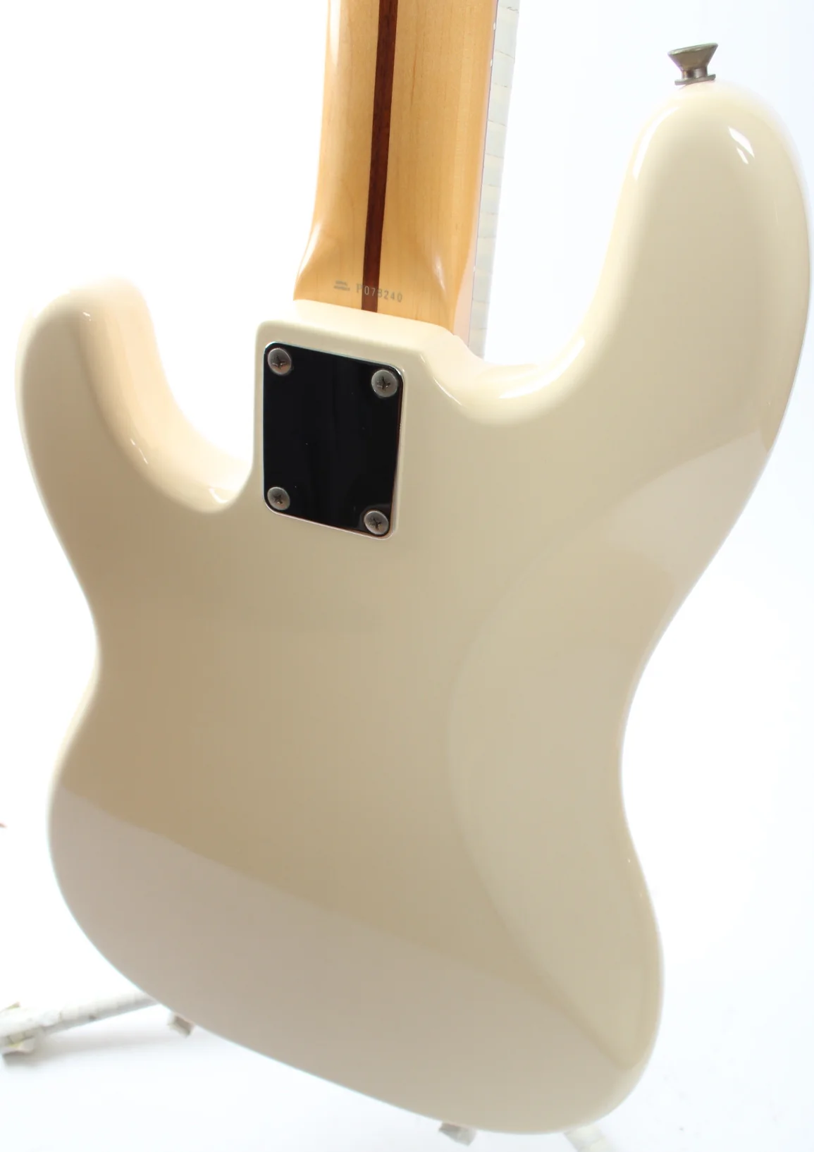 1994 Fender Precision Bass vintage white Supertron pickup - Image 8