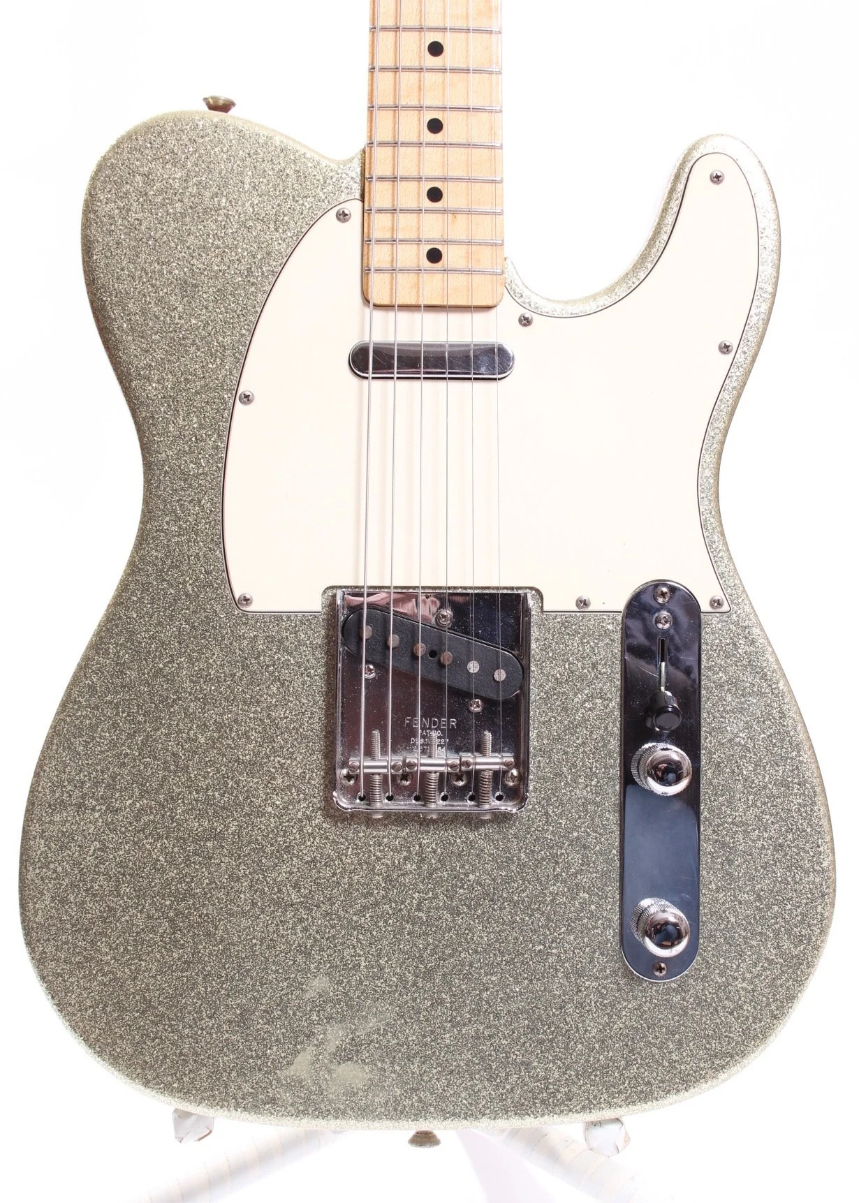 1994 Fender Sparkle Telecaster Custom Shop silver metallic - Image 2