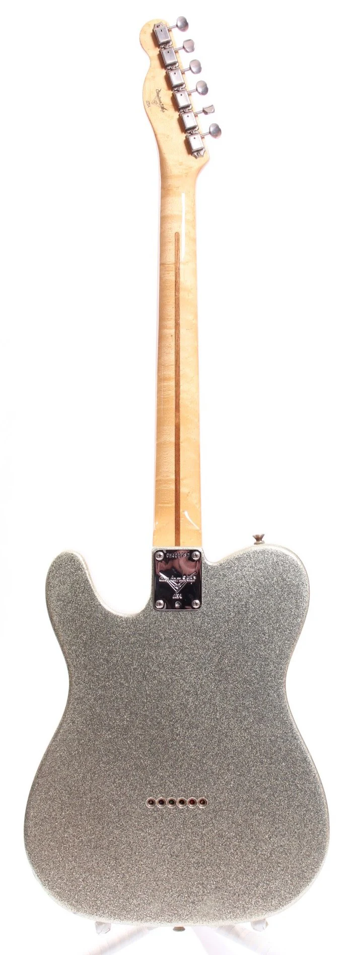 1994 Fender Sparkle Telecaster Custom Shop silver metallic - Image 6