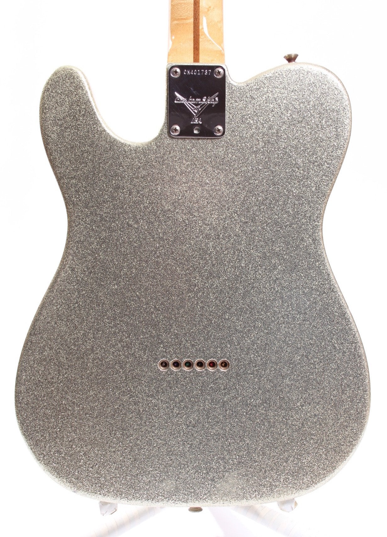 1994 Fender Sparkle Telecaster Custom Shop silver metallic - Image 7