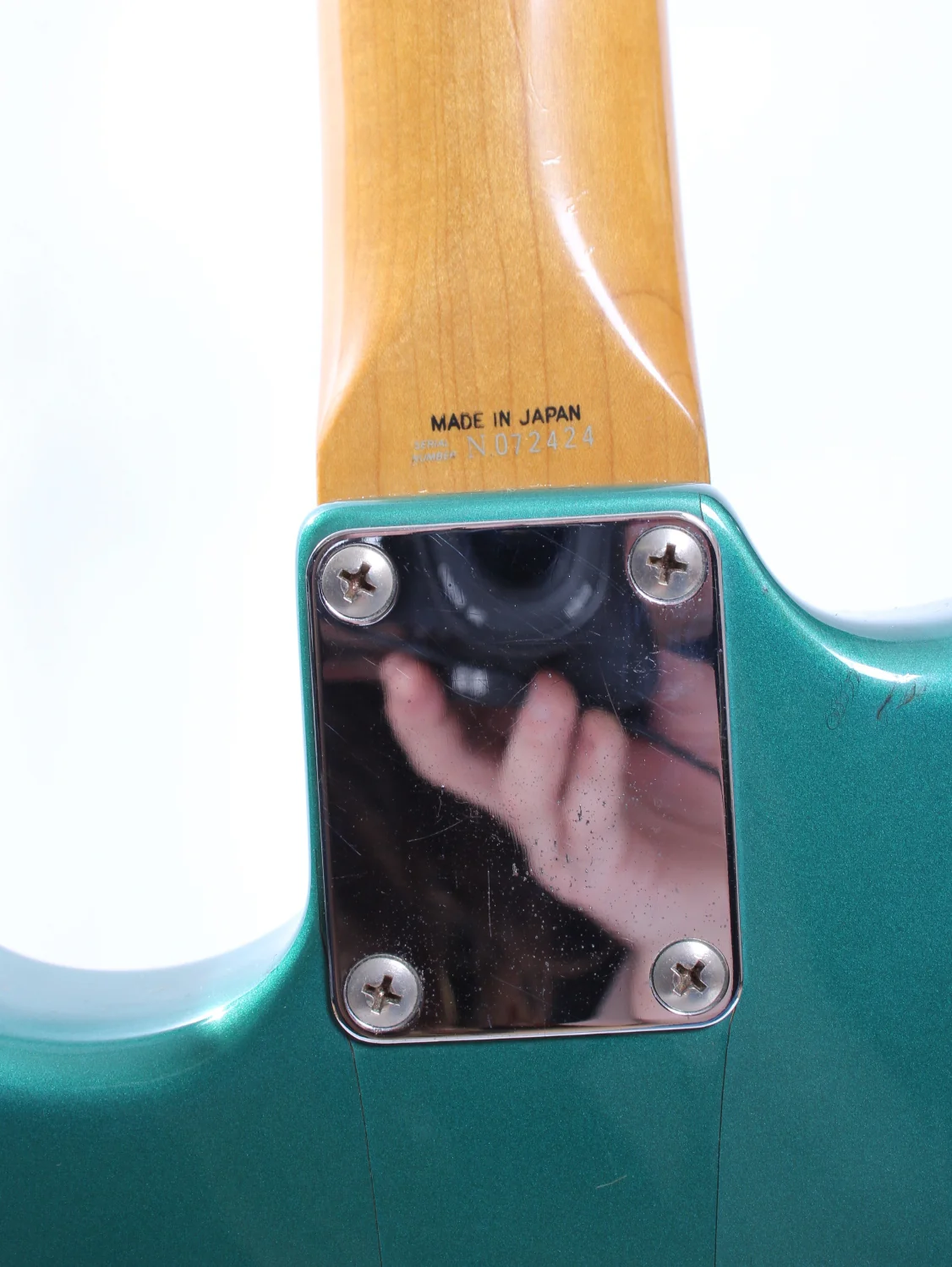 1994 Fender Stratocaster 62 Reissue ocean turquoise metallic - Image 11