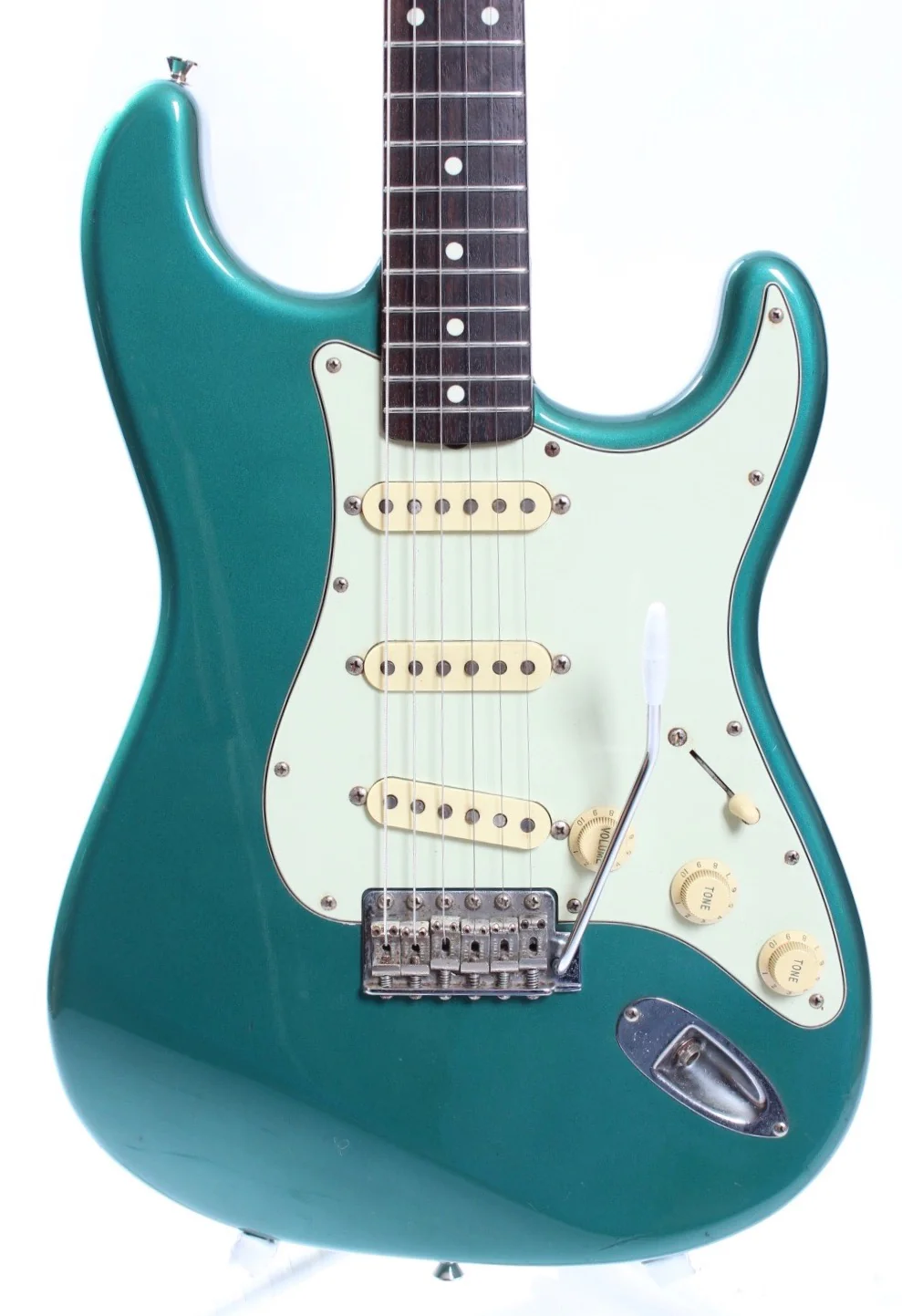1994 Fender Stratocaster 62 Reissue ocean turquoise metallic - Image 2