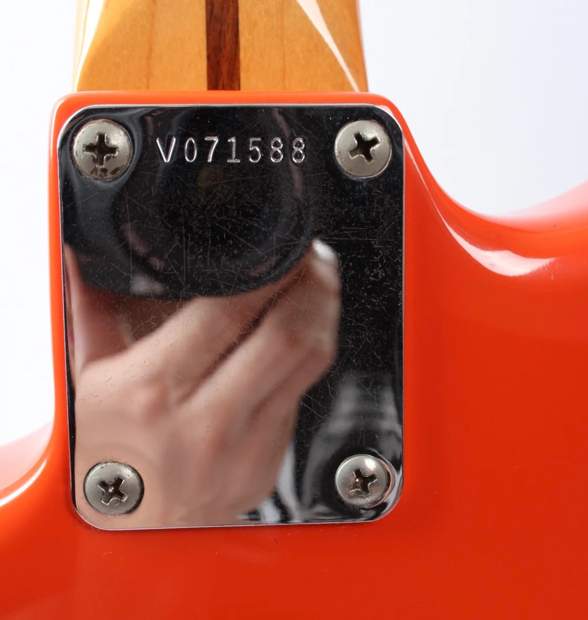 1994 Fender Stratocaster American Vintage '57 Reissue fiesta red - Image 11