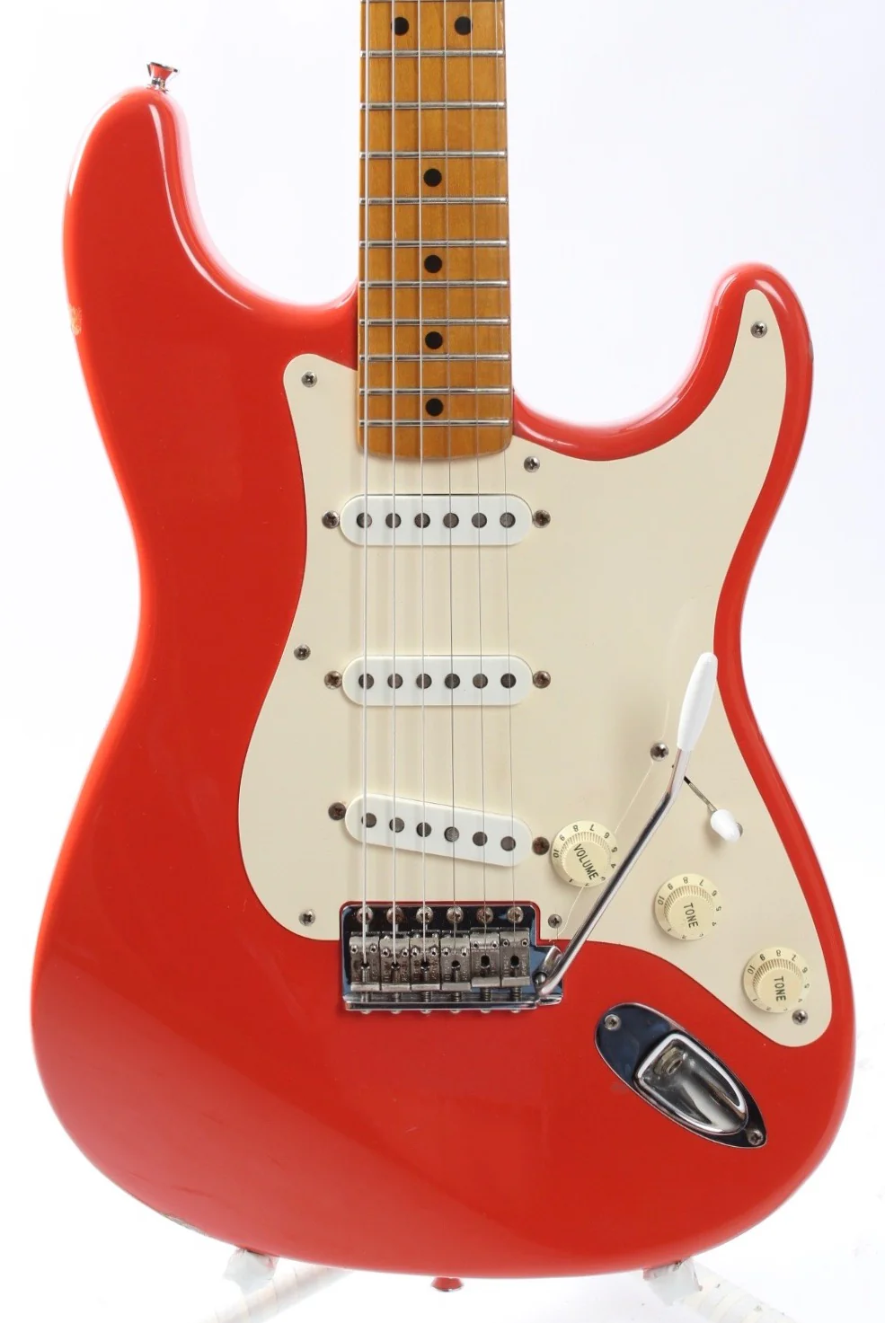 1994 Fender Stratocaster American Vintage '57 Reissue fiesta red - Image 2