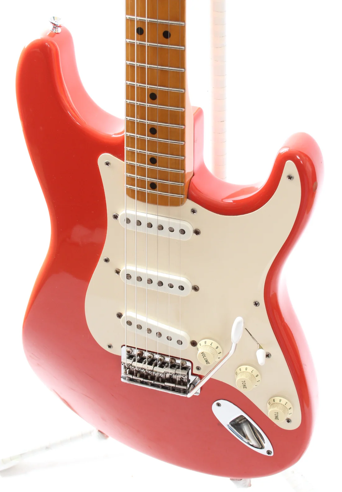 1994 Fender Stratocaster American Vintage '57 Reissue fiesta red - Image 3