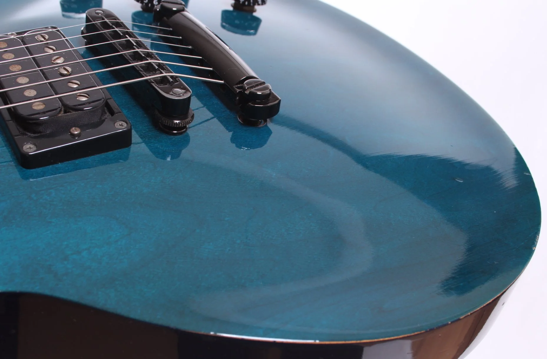1994 Gibson Les Paul Studio Lite translucent blue - Image 11
