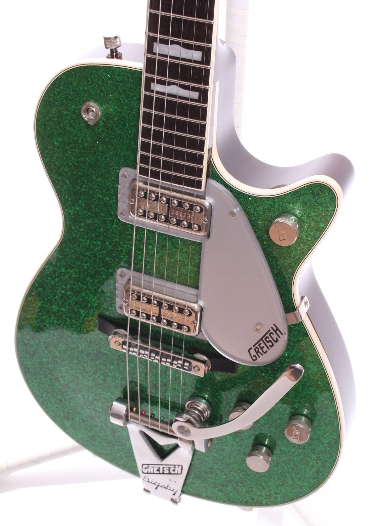 1994 Gretsch Duo Jet 6129 green sparkle - Image 3