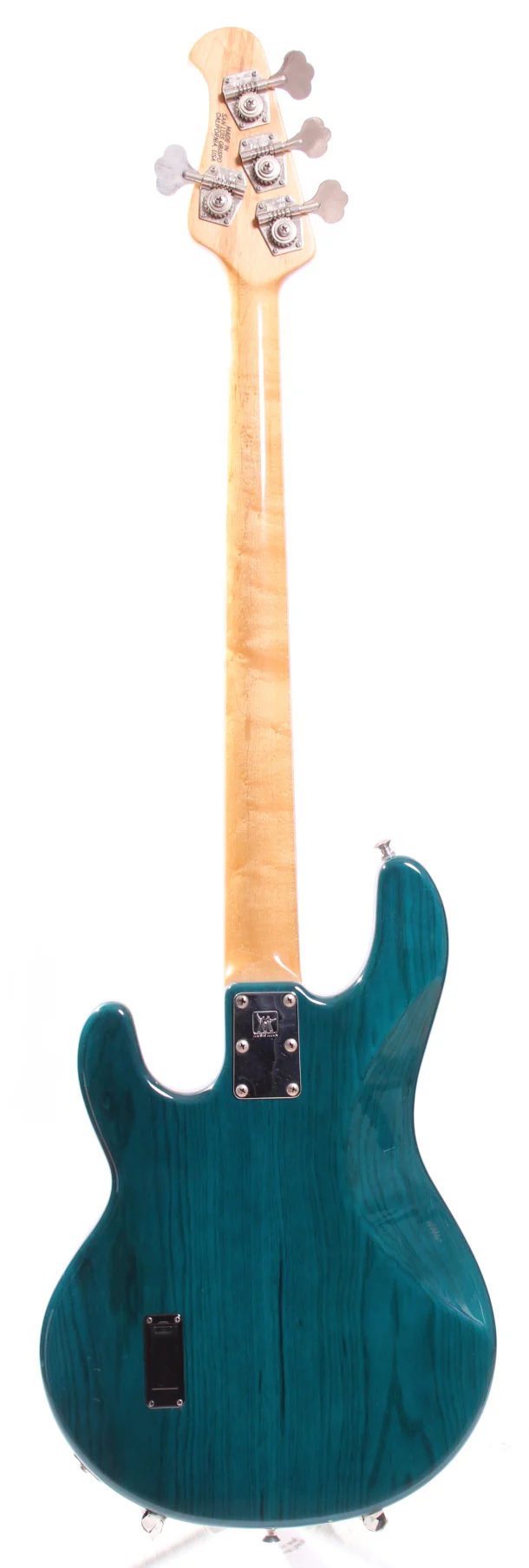 1994 Music Man Stingray teal green transparent - Image 6