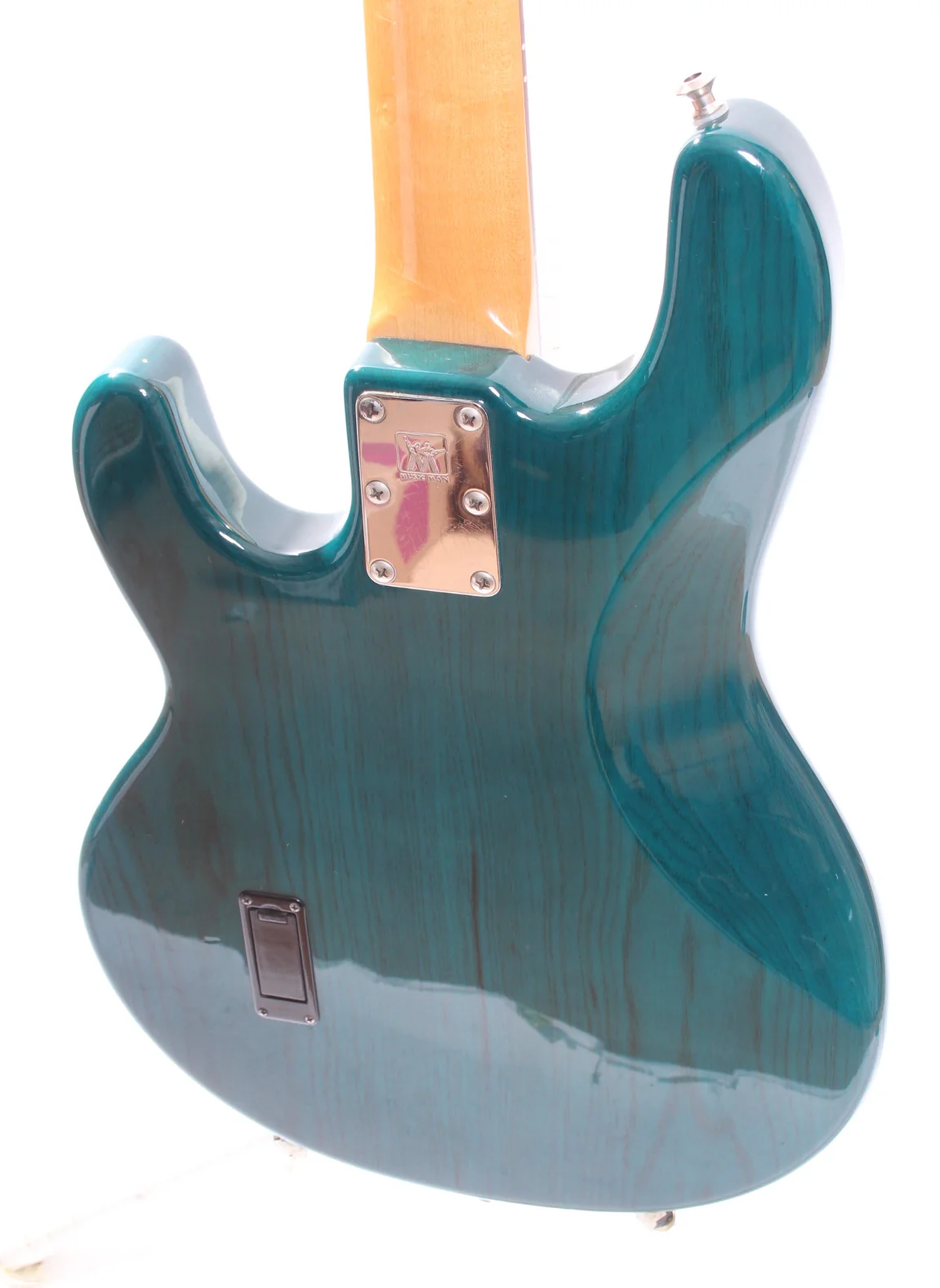 1994 Music Man Stingray teal green transparent - Image 8