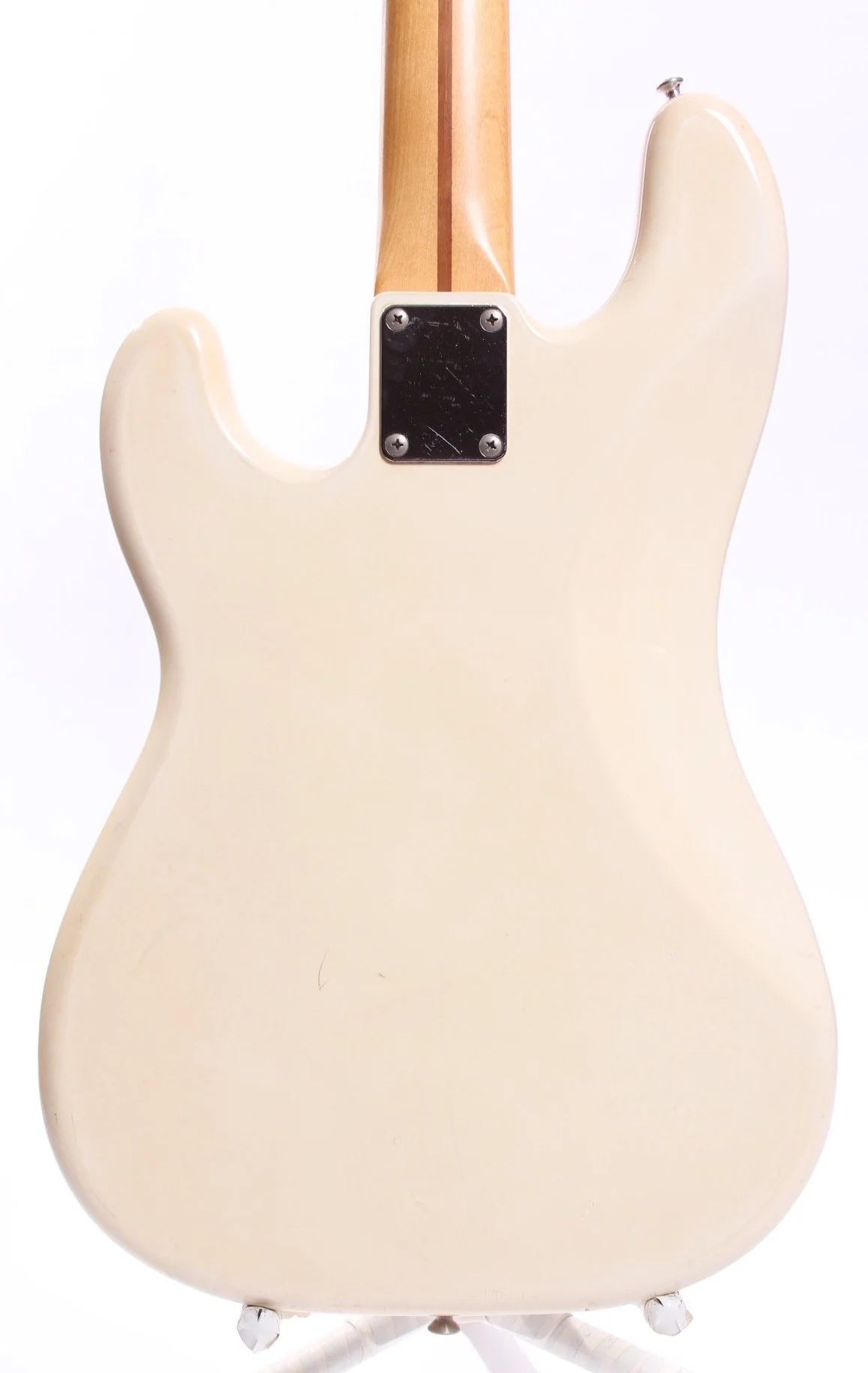 1994 Squier by Fender Japan Precision Bass vintage white - Image 7