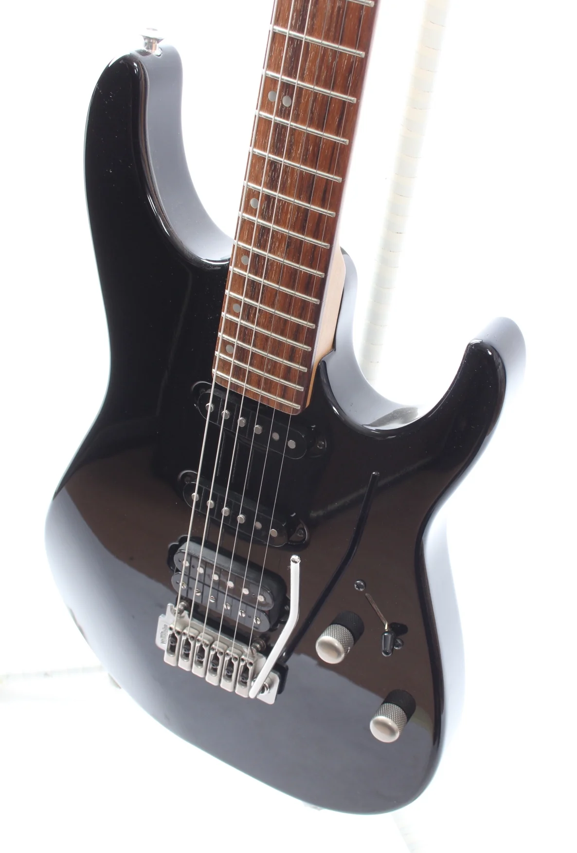 1994 Washburn USA MG-100 SSH trans black - Image 3
