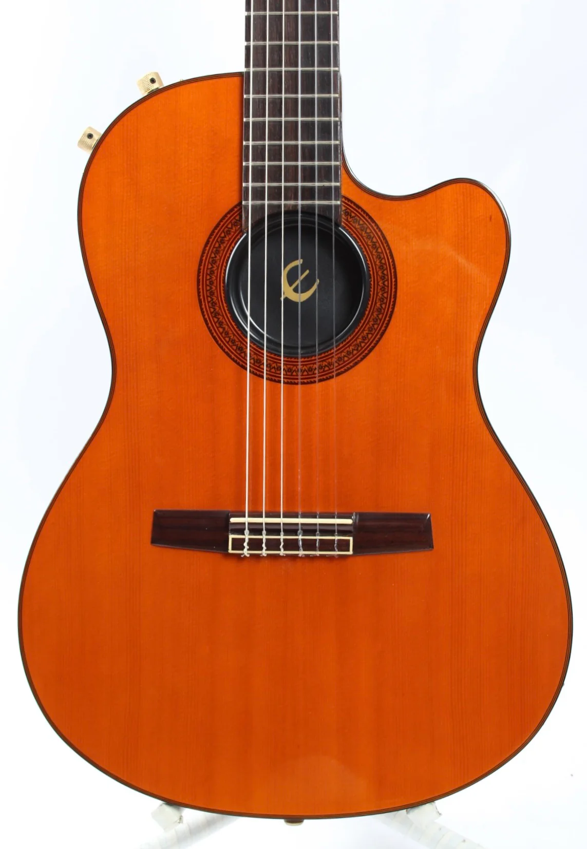 1995 Epiphone Chet Atkins CEC antique natural - Image 2