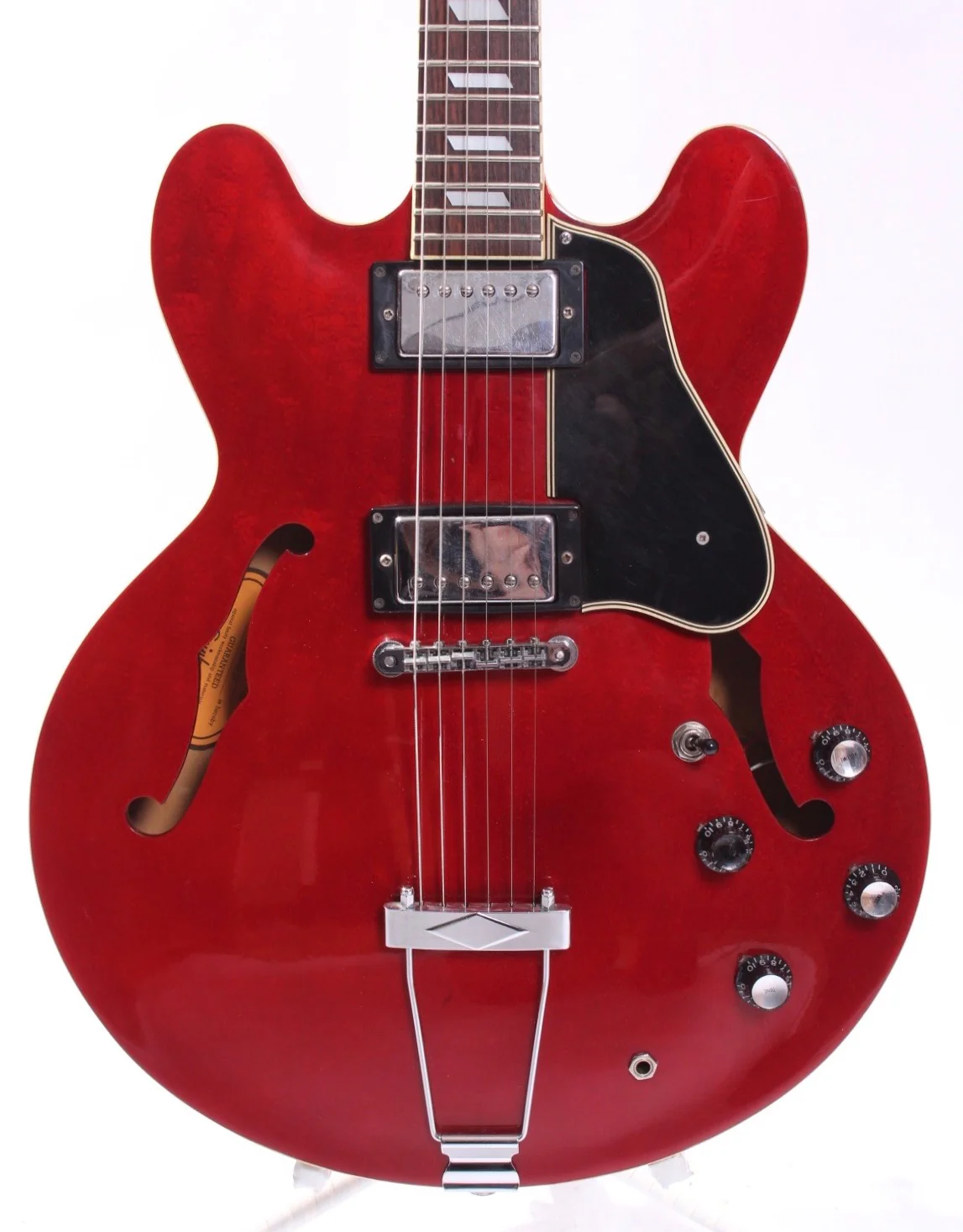1995 Epiphone Riviera cherry red - Image 2