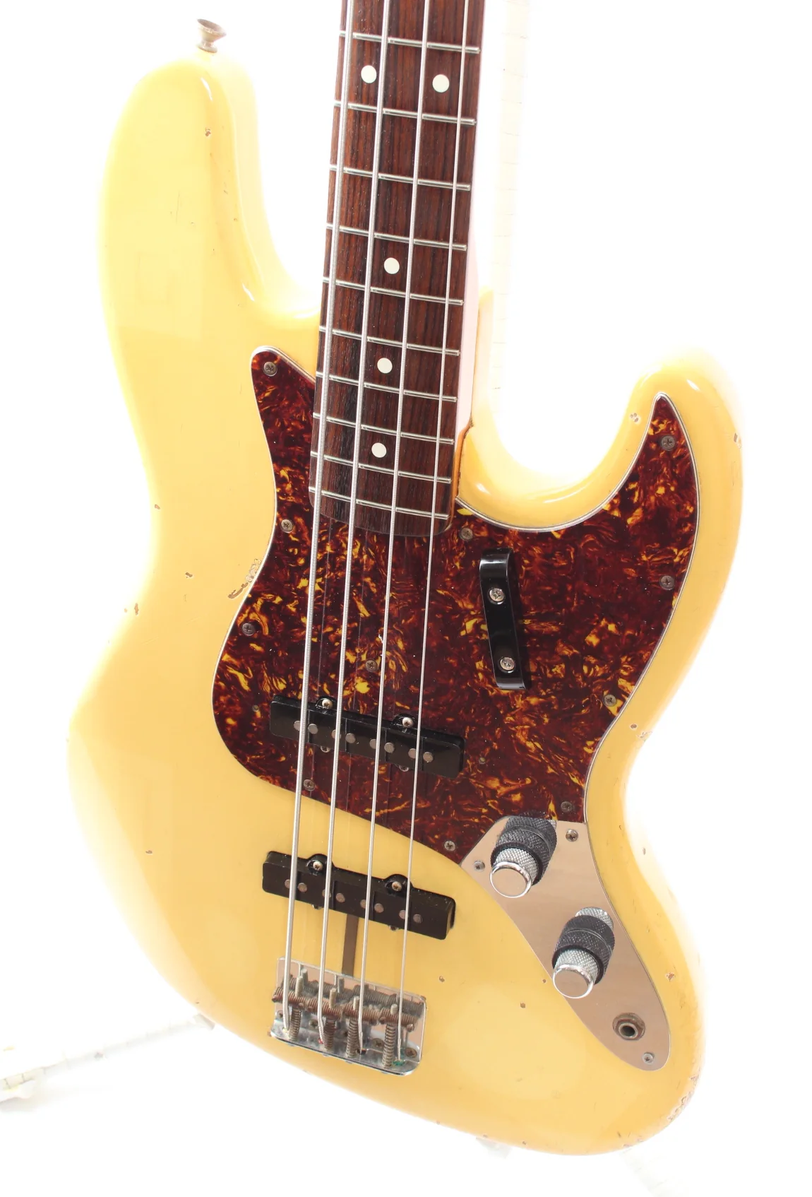 1995 Fender Jazz Bass American Vintage 62 Reissue vintage white - Image 3