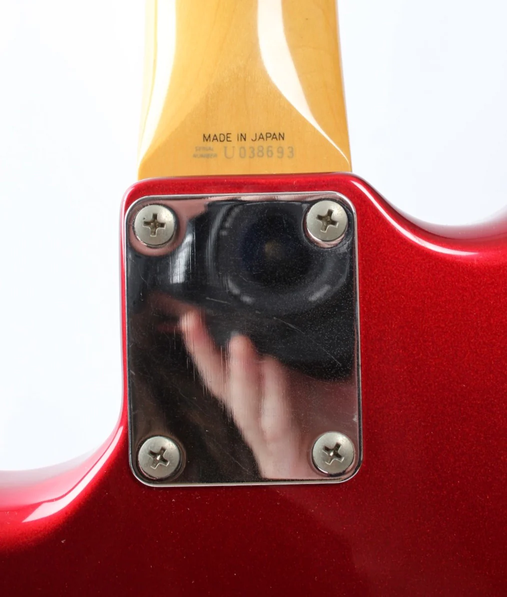 1995 Fender Jazzmaster 66 Reissue candy apple red - Image 11