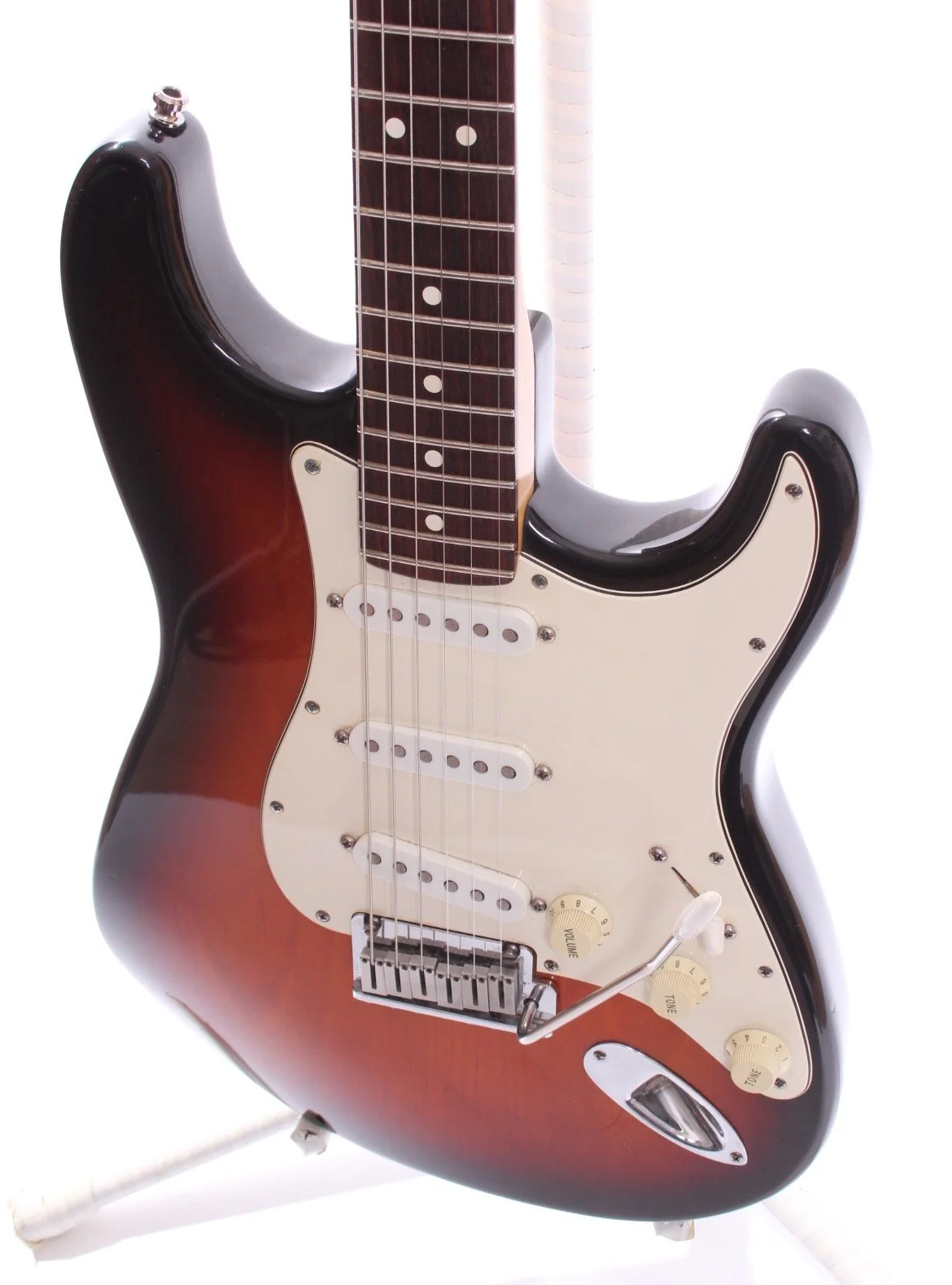 1995 Fender Stratocaster American Standard sunburst - Image 3