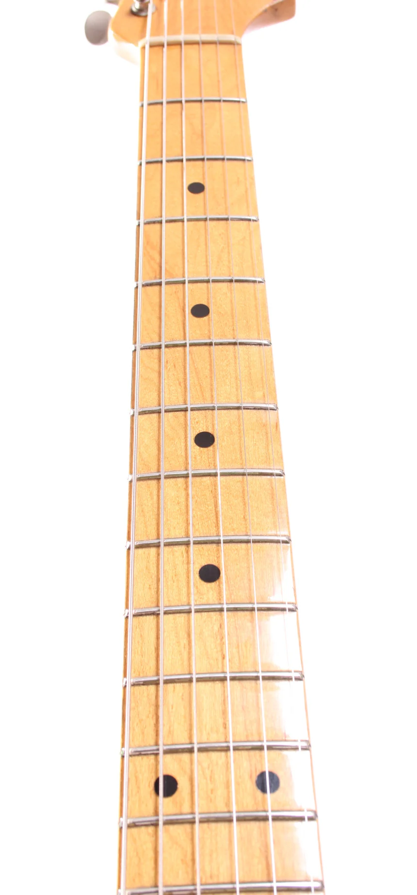 1995 Fender Stratocaster American Vintage 54 Reissue Limited Edition Poodle Case sunburst - Image 4