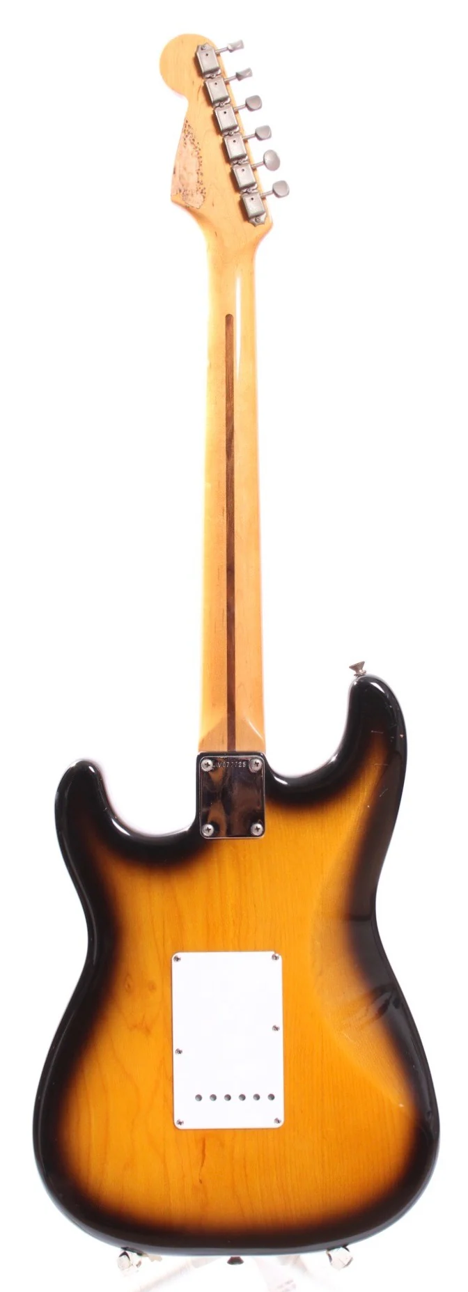 1995 Fender Stratocaster American Vintage 54 Reissue Limited Edition Poodle Case sunburst - Image 6