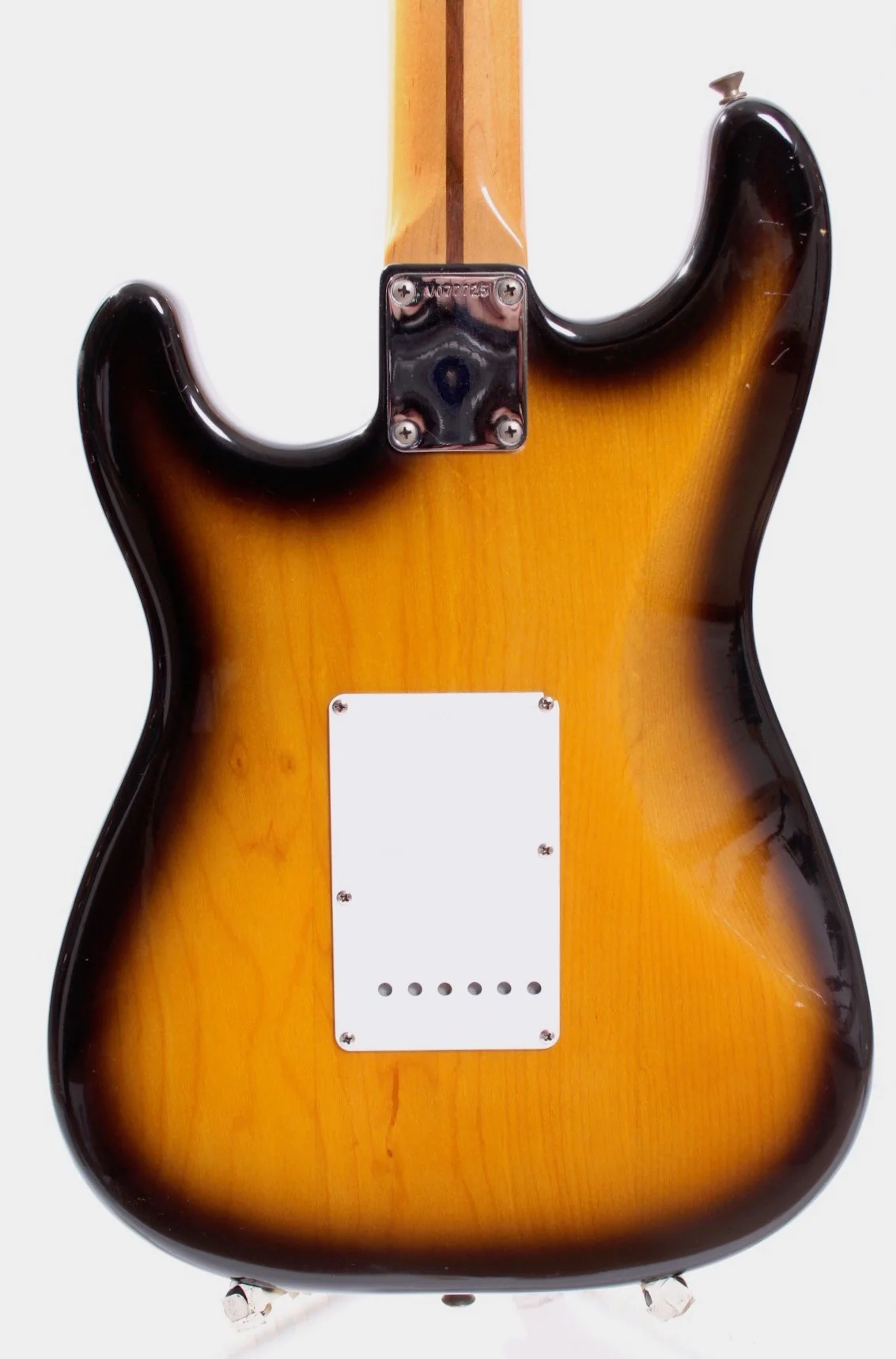 1995 Fender Stratocaster American Vintage 54 Reissue Limited Edition Poodle Case sunburst - Image 7