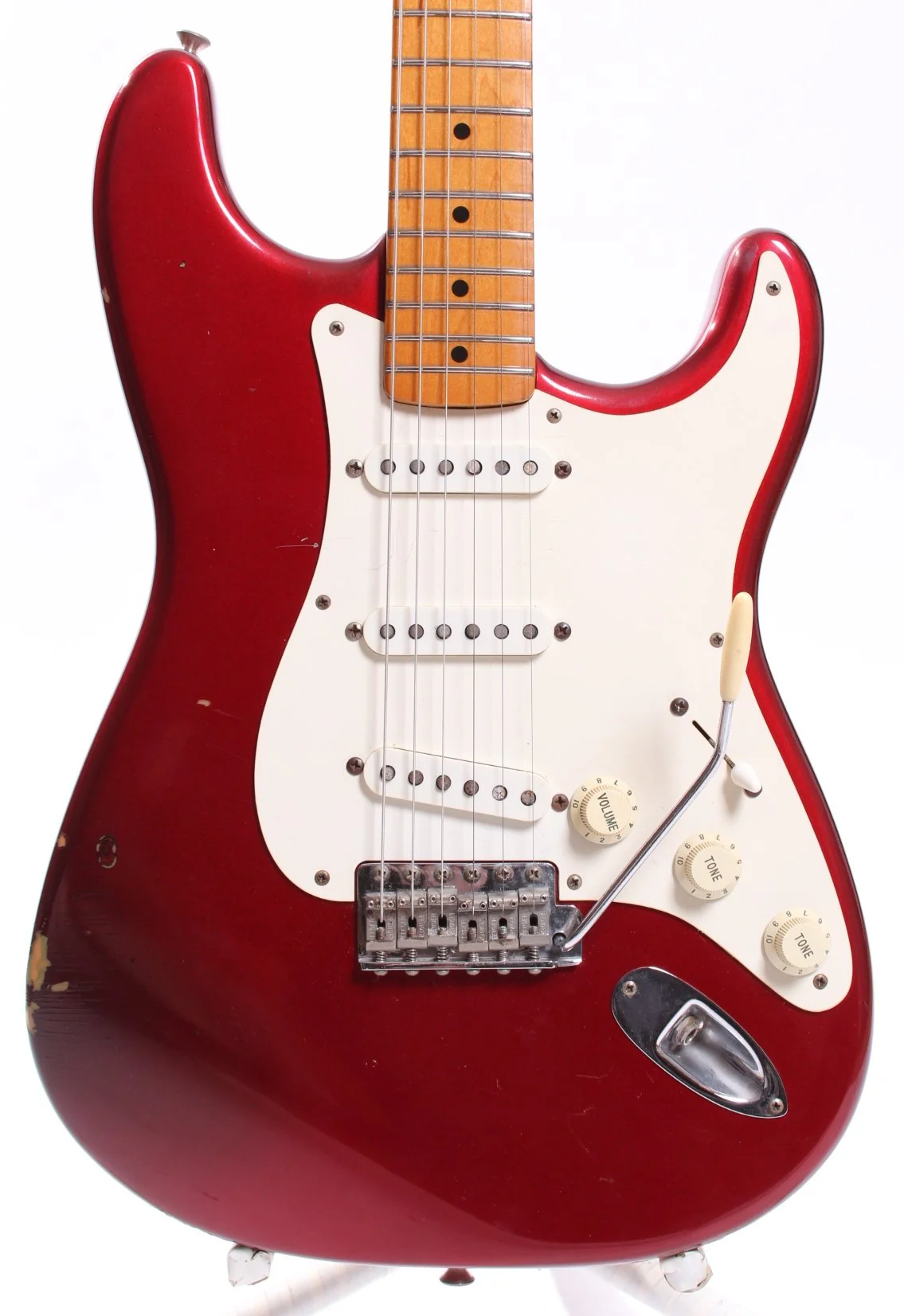 1995 Fender Stratocaster American Vintage 57 Reissue candy apple red - Image 2