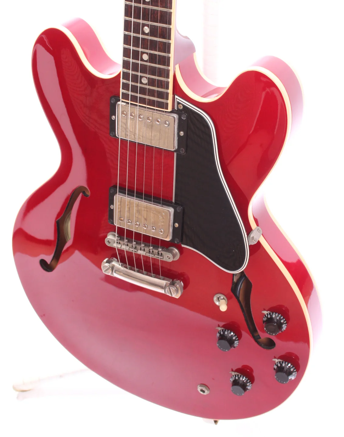 1995 Gibson ES-335 Dot cherry red - Image 3