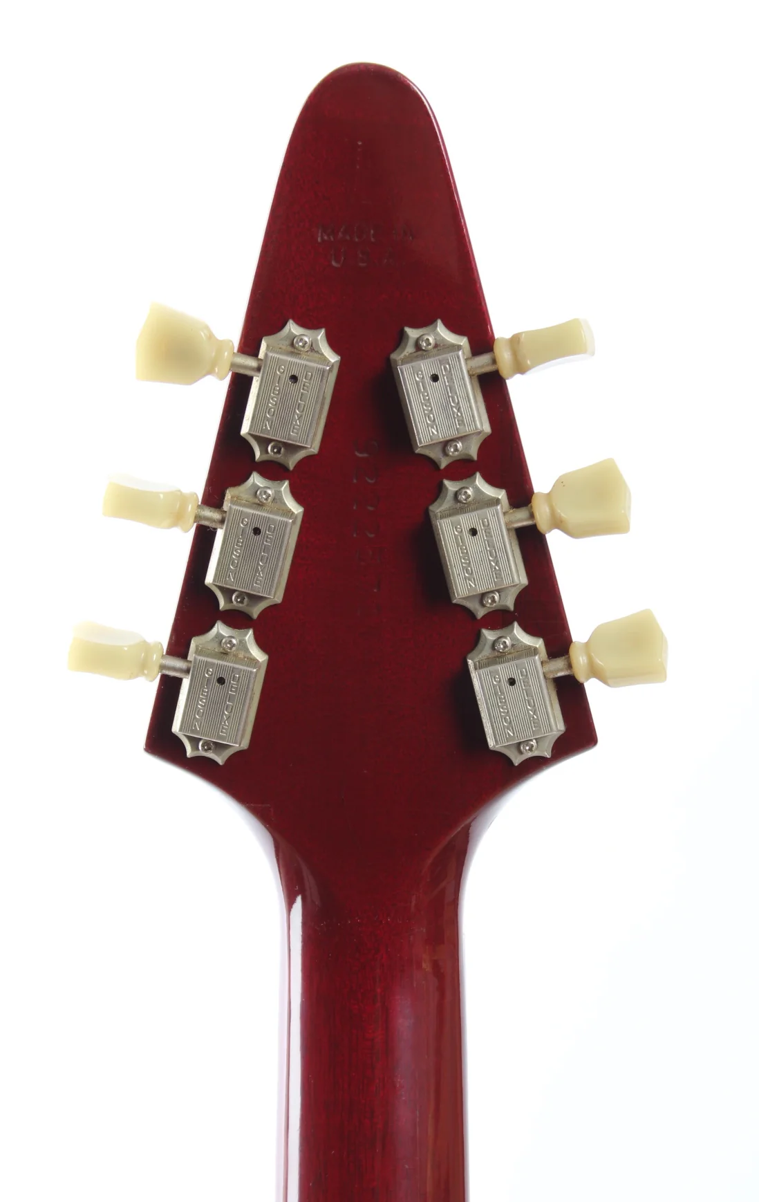 1995 Gibson Flying V '67 Reissue Maestro Vibrola cherry red - Image 10