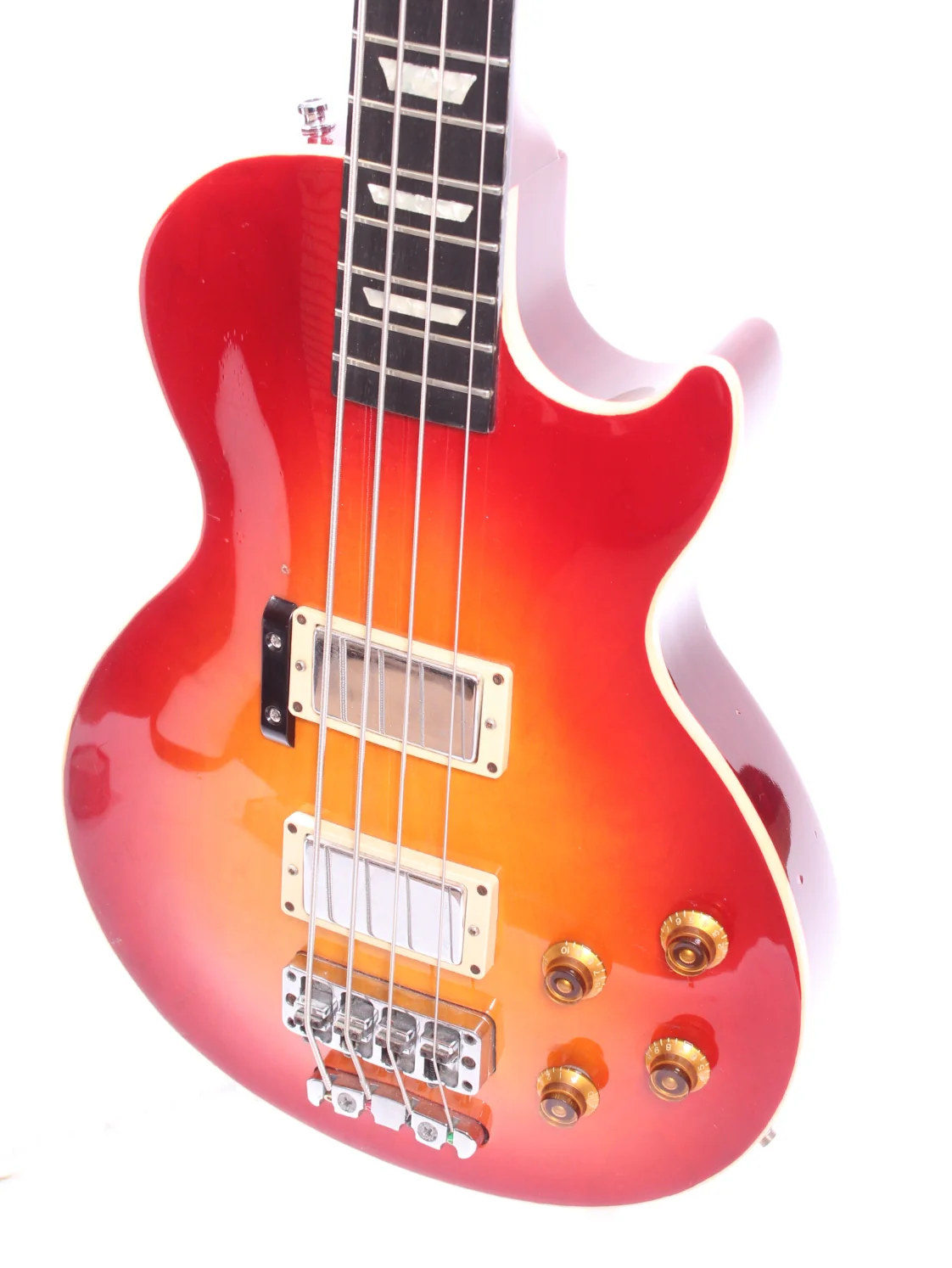 1995 Gibson Les Paul Bass LPB-3 heritage cherry sunburst - Image 3