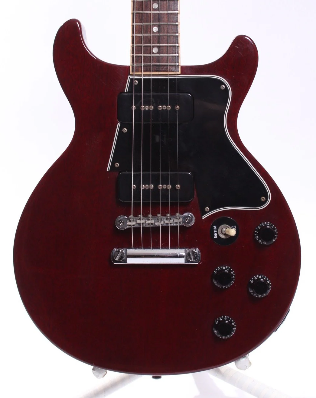 1995 Gibson Les Paul Special DC Yamano cherry red - Image 2