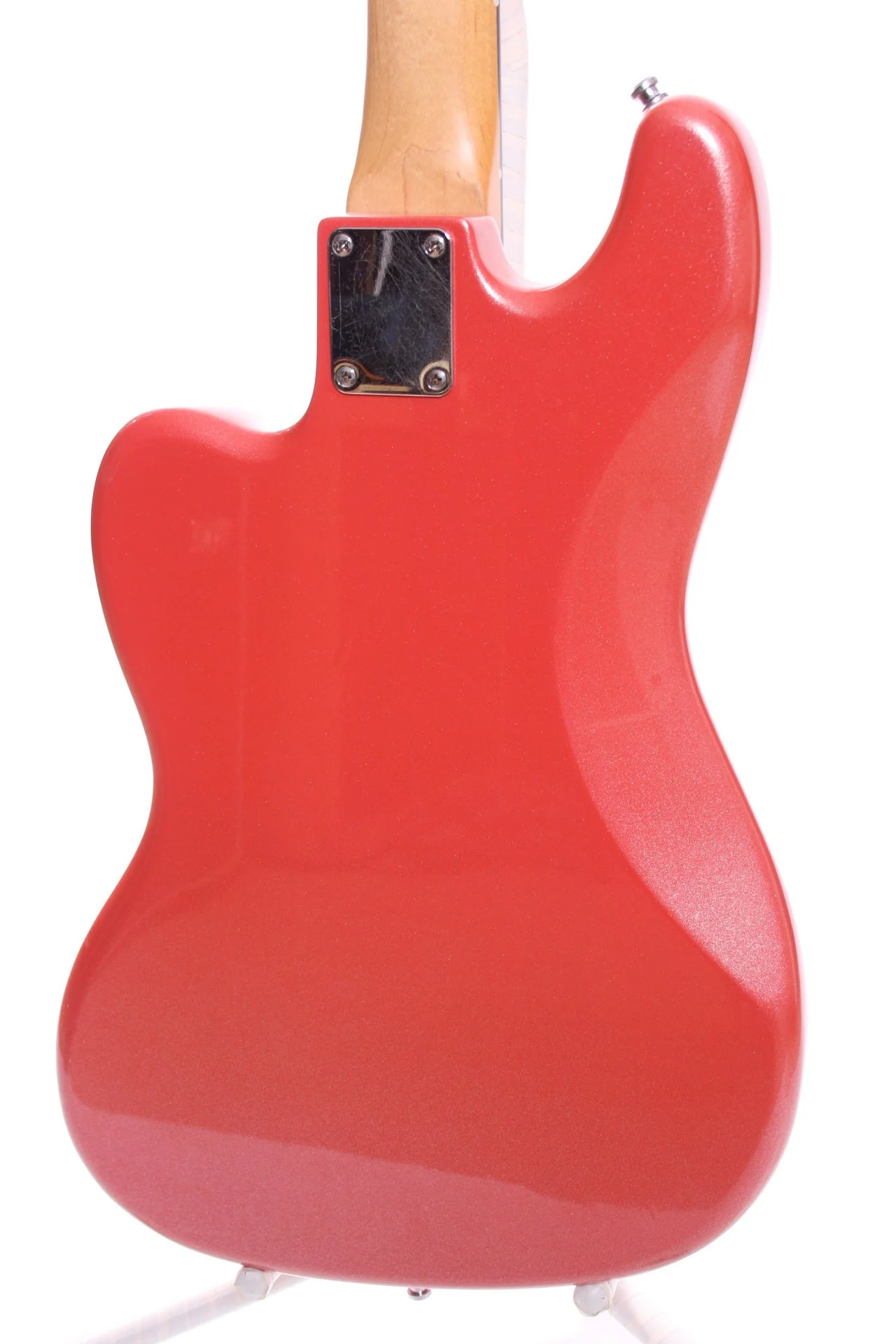 1995 Grassroots by ESP Jaguar Bass champagne sparkle - Image 9