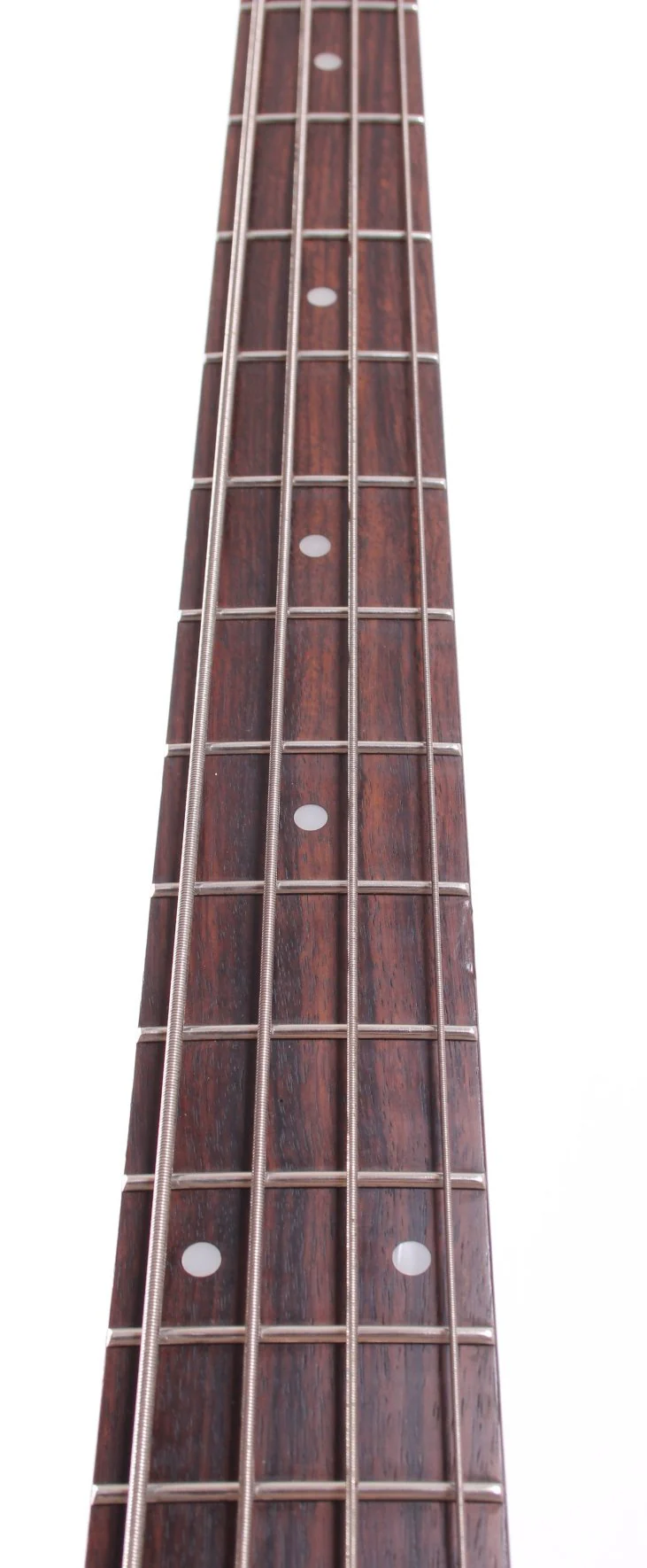 1995 Grassroots by ESP Jaguar Bass champagne sparkle - Image 4
