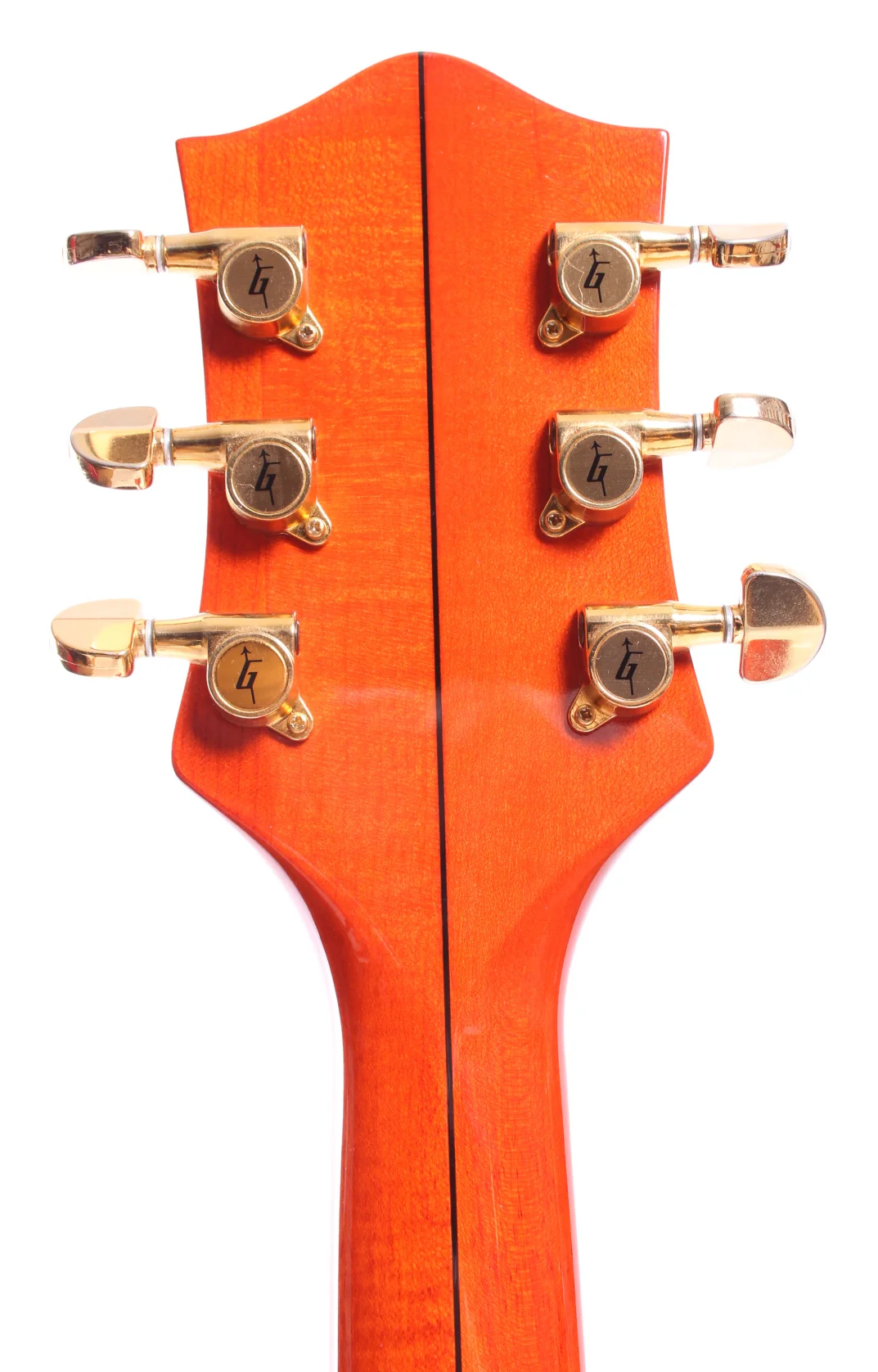 1995 Gretsch 6120 Dynasonic pickups lefty orange - Image 10