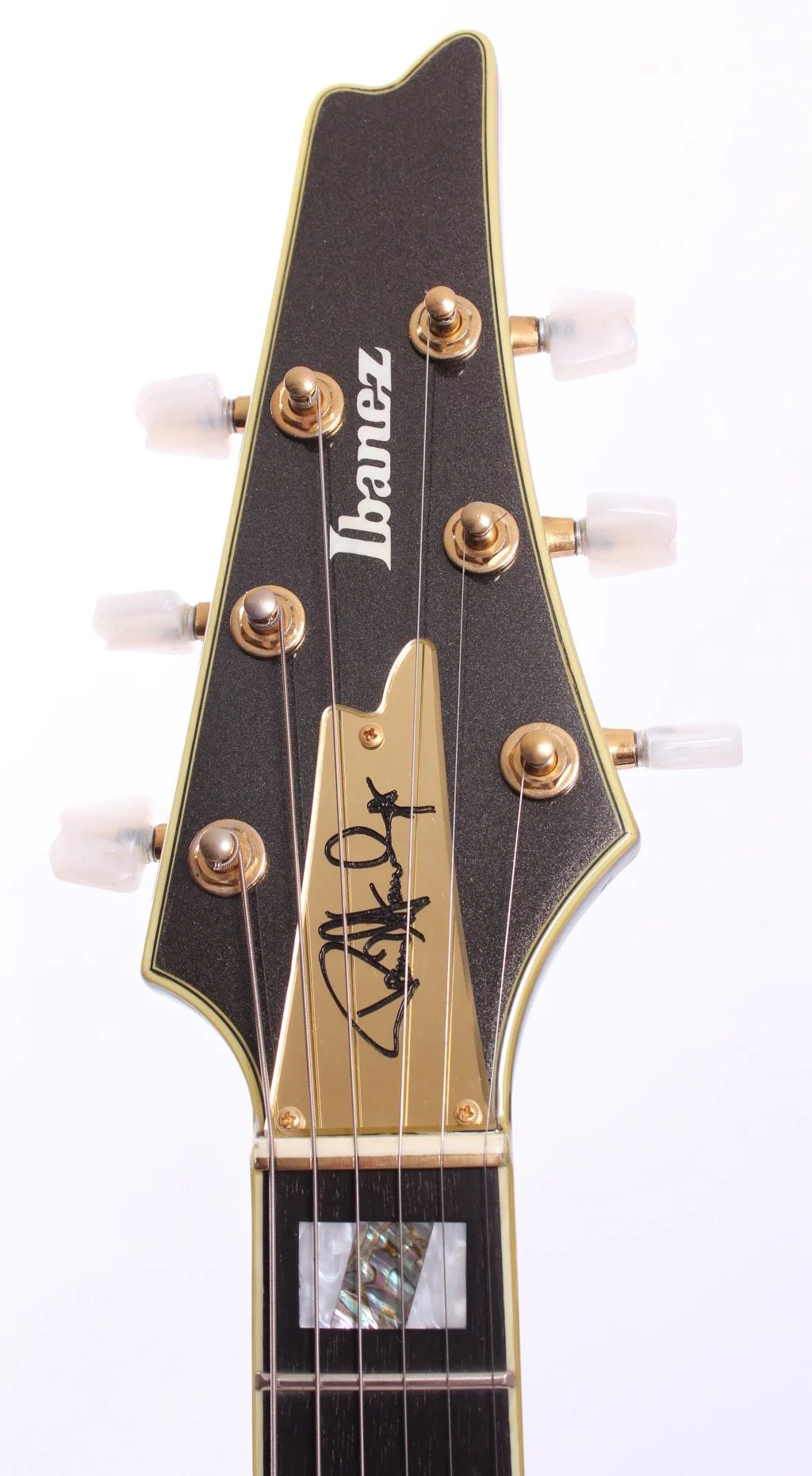 1995 Ibanez Paul Stanley Signature Iceman PS10LTD black pearl NOS - Image 5