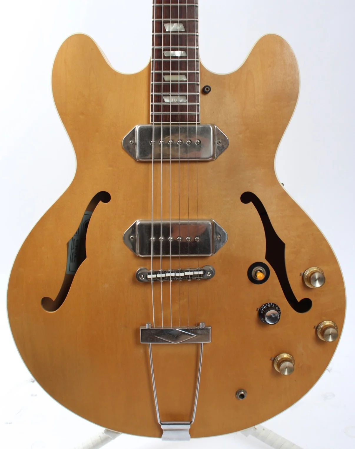 1996 Epiphone Casino 1965 E-230TD Lennon Revolution natural - Image 2
