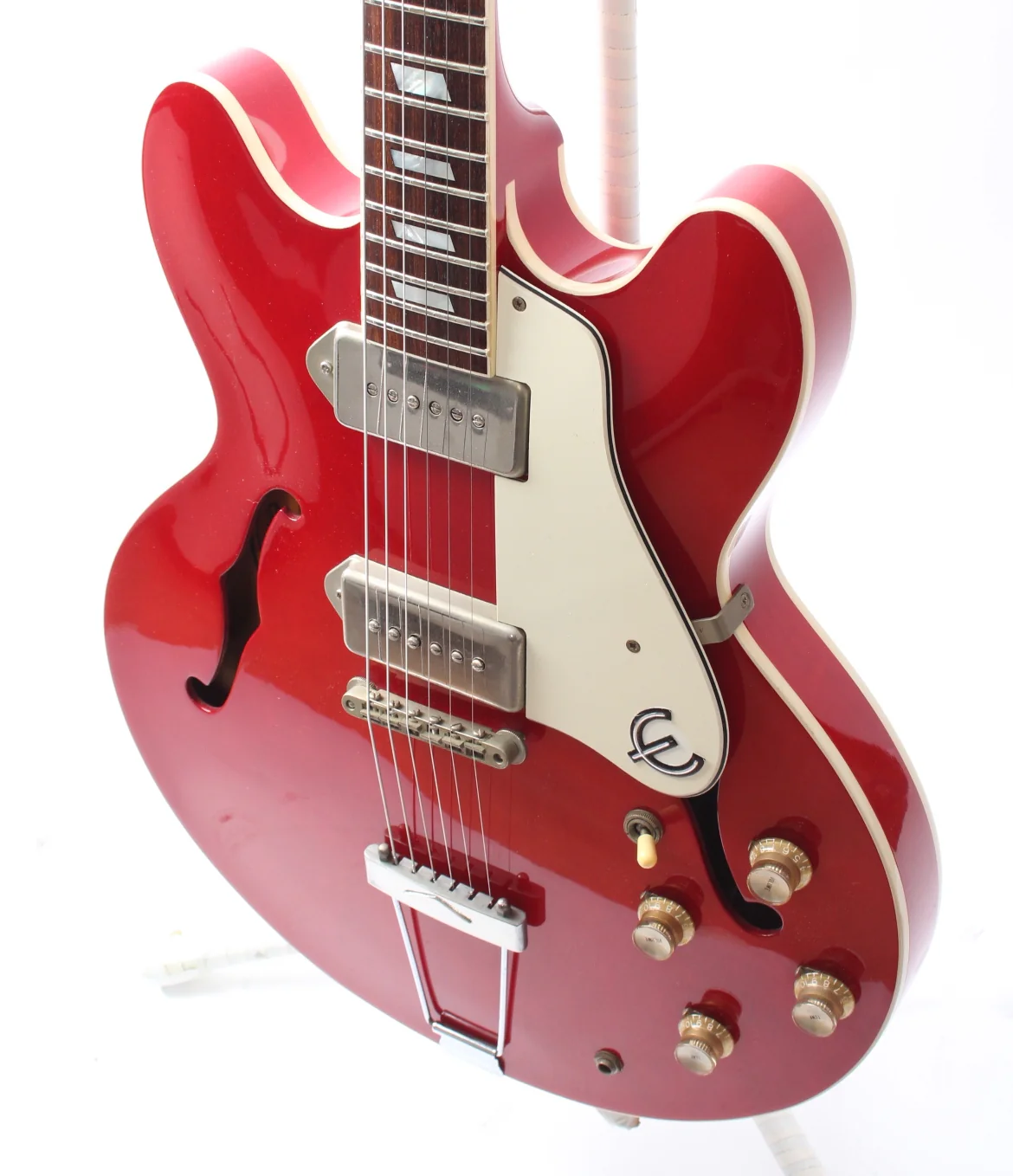 1996 Epiphone Casino cherry red - Image 3