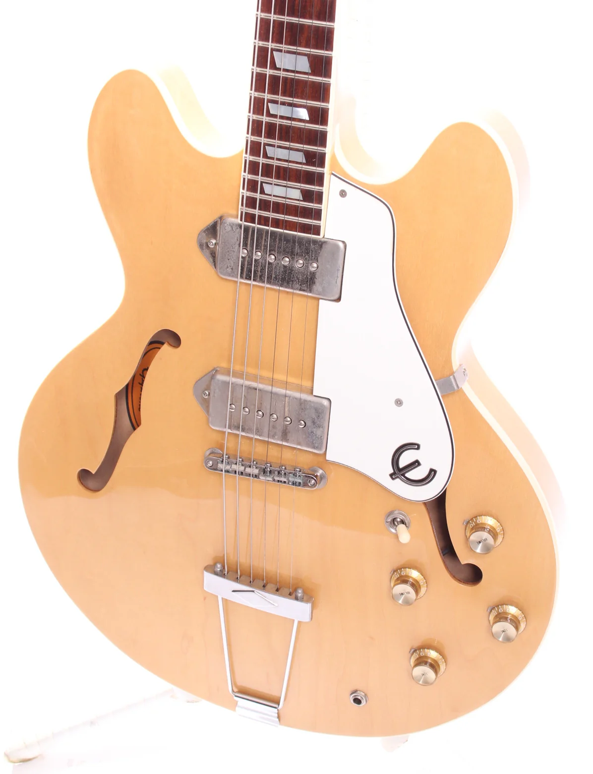 1996 Epiphone Casino natural - Image 3