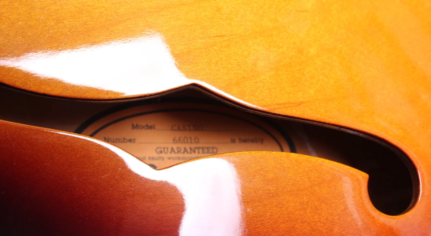 1996 Epiphone Casino sunburst - Image 6