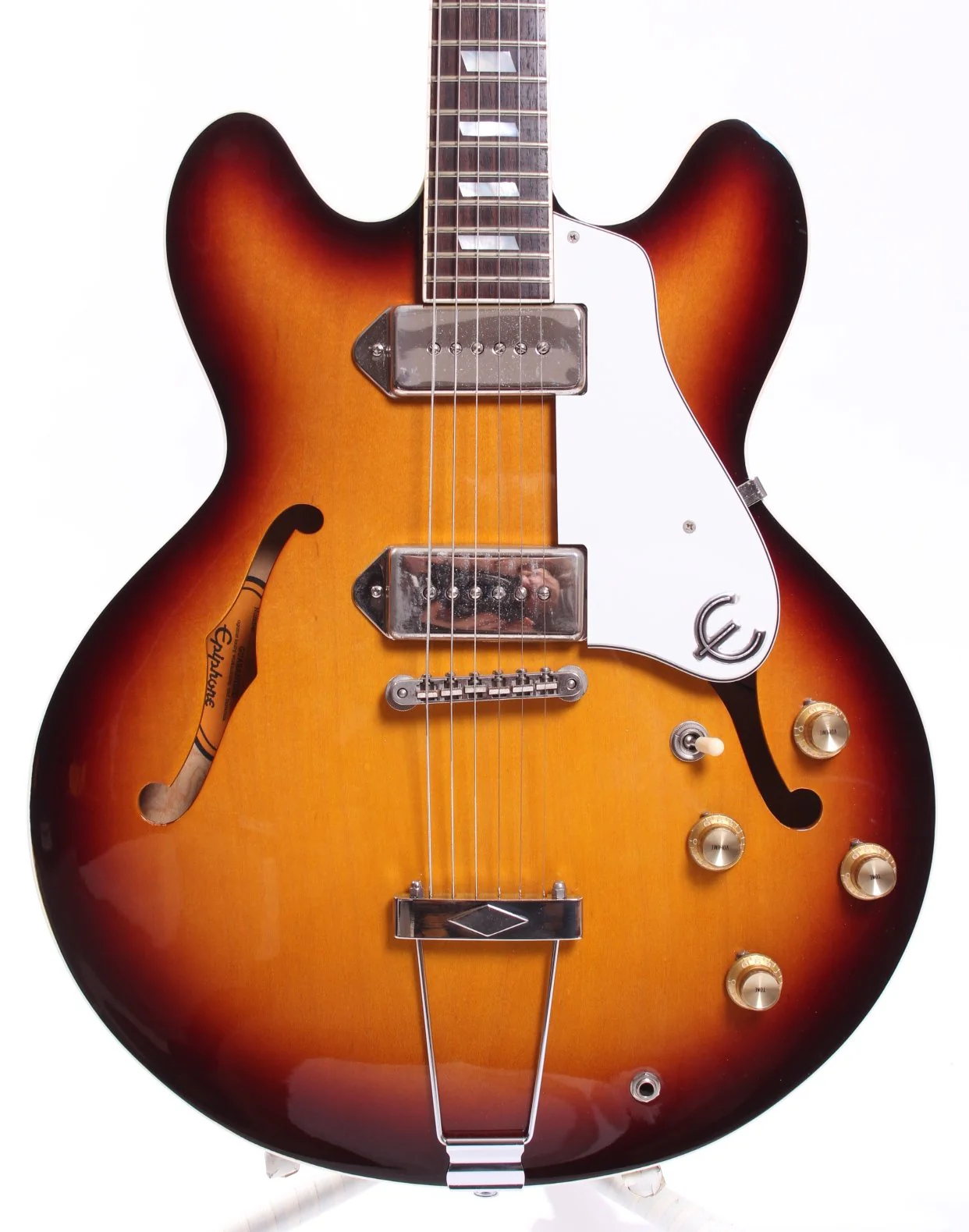 1996 Epiphone Casino sunburst - Image 3