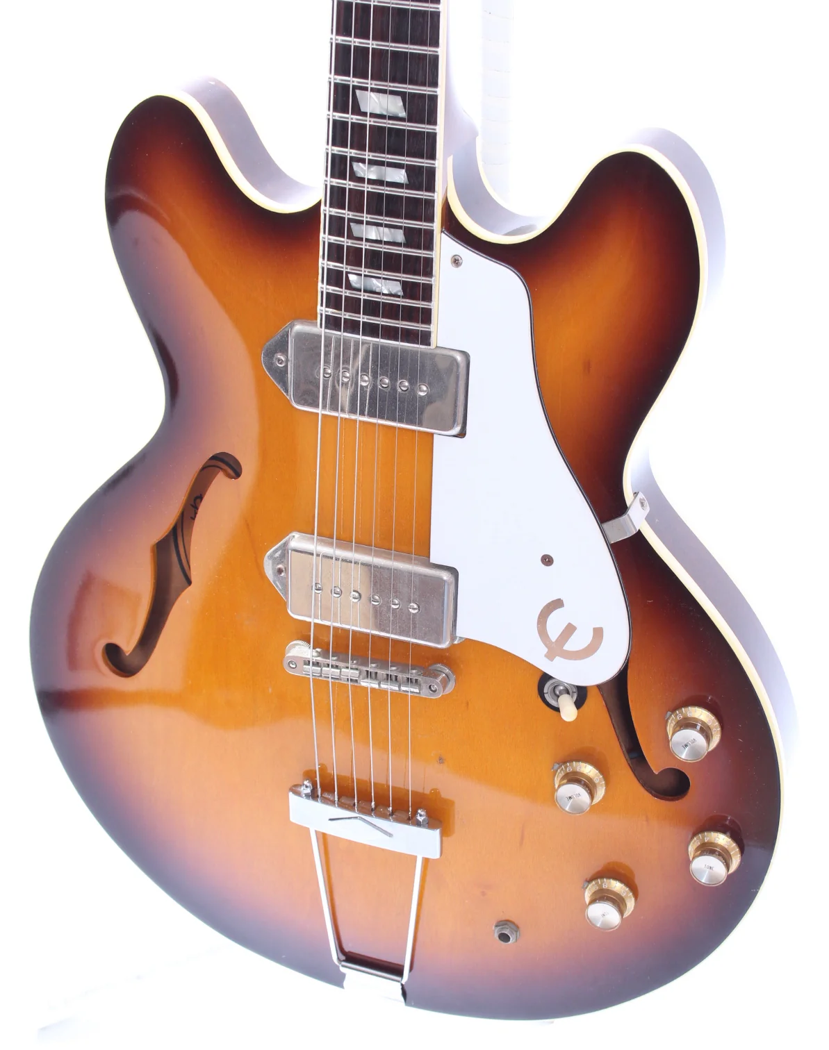 1996 Epiphone Casino Vintage nitro finish sunburst - Image 3