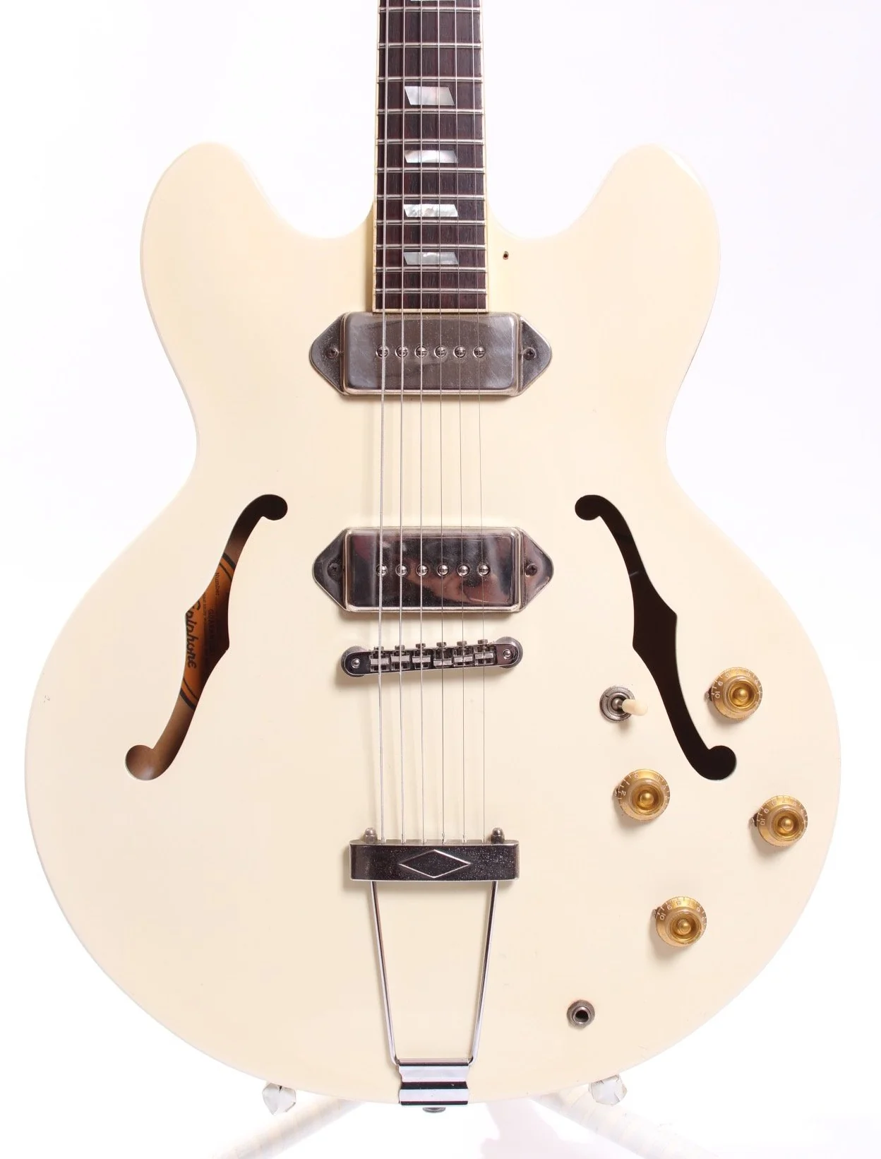 1996 Epiphone Japan Casino white - Image 2
