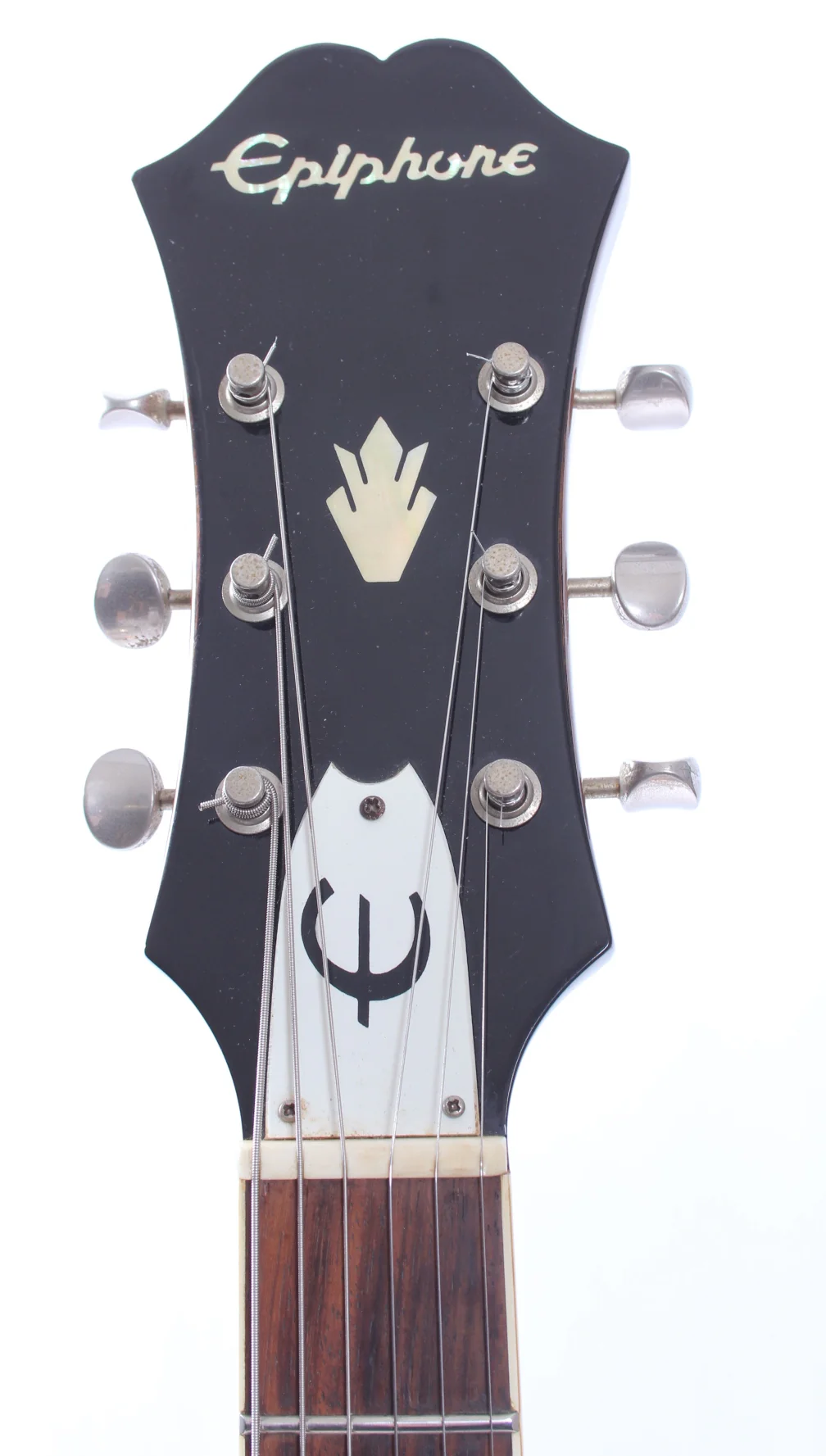 1996 Epiphone Riviera Mini-Humbuckers natural blonde - Image 5