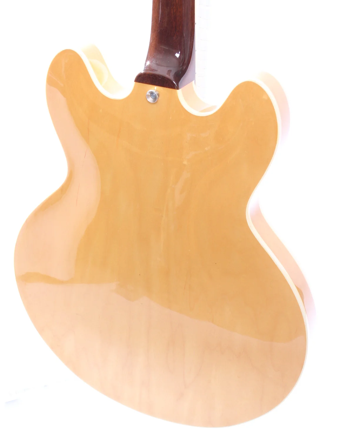 1996 Epiphone Riviera Mini-Humbuckers natural blonde - Image 8