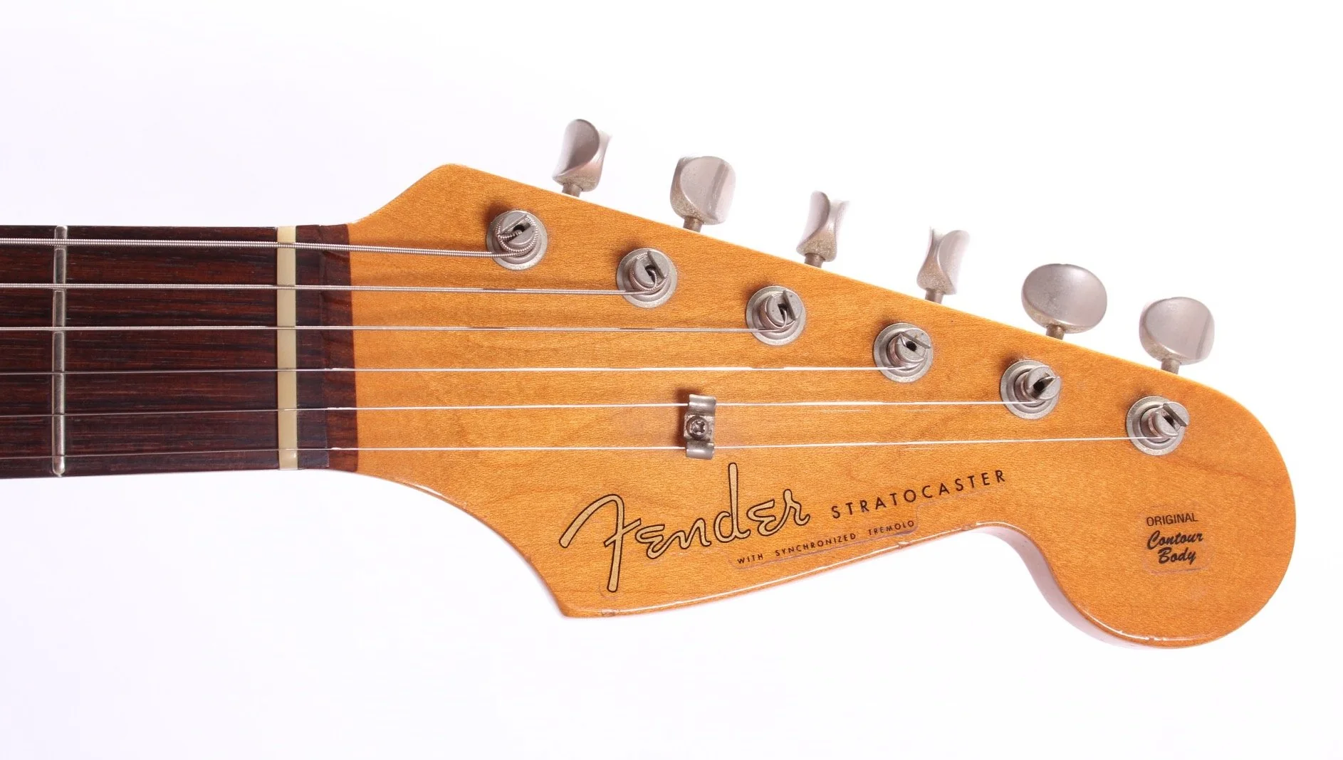 1996 Fender American Vintage 62 Reissue Stratocaster sunburst - Image 5
