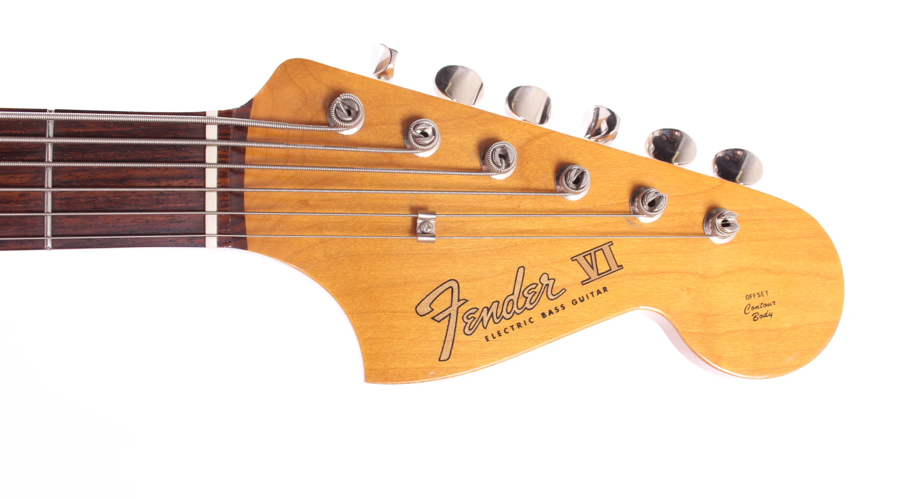 1996 Fender Bass VI sunburst - Image 5