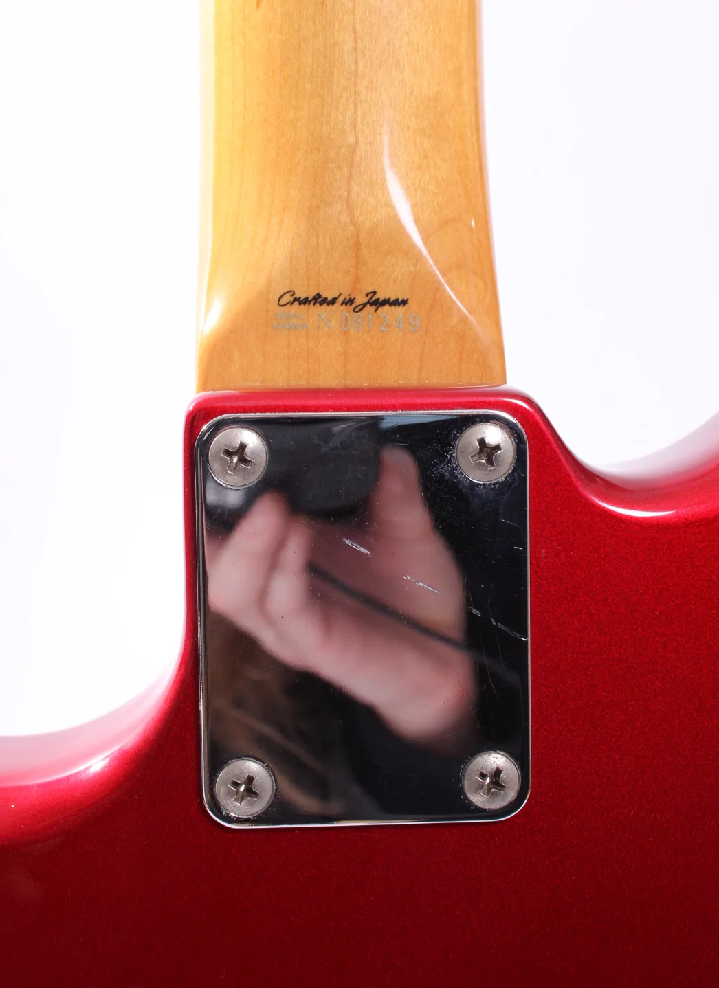 1996 Fender Jaguar 66 Reissue candy apple red - Image 11