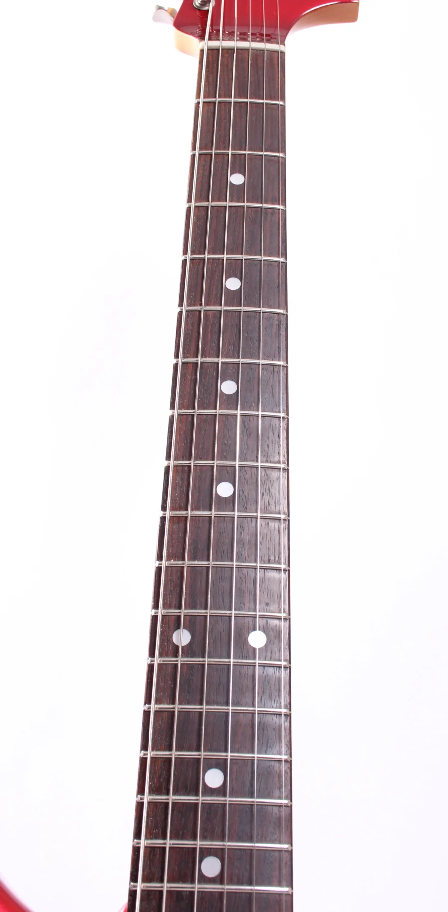 1996 Fender Jaguar 66 Reissue candy apple red - Image 4